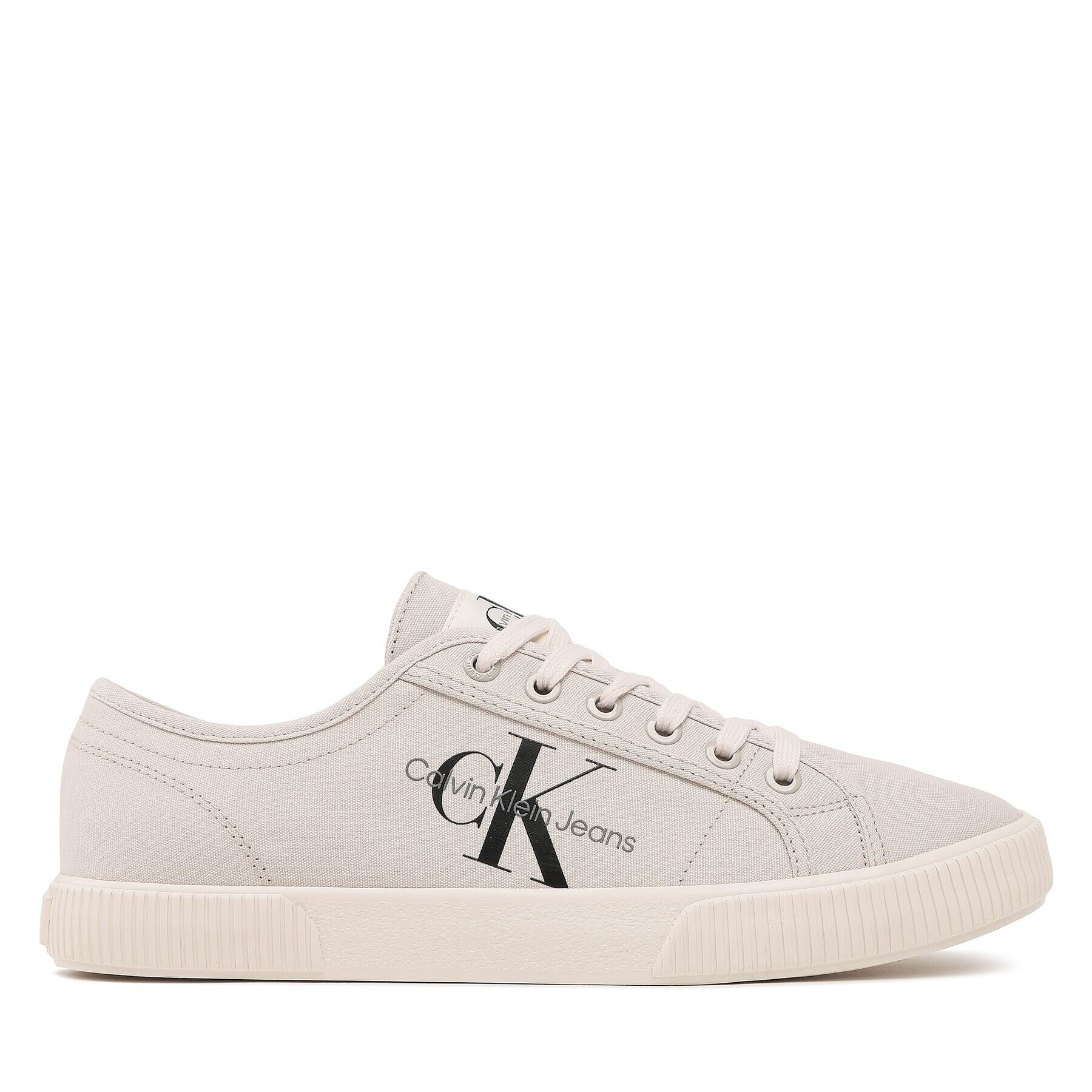 Calvin Klein Jeans Tenis superge Essential Vulcanized 1 YM0YM00306 Bež - Pepit.si