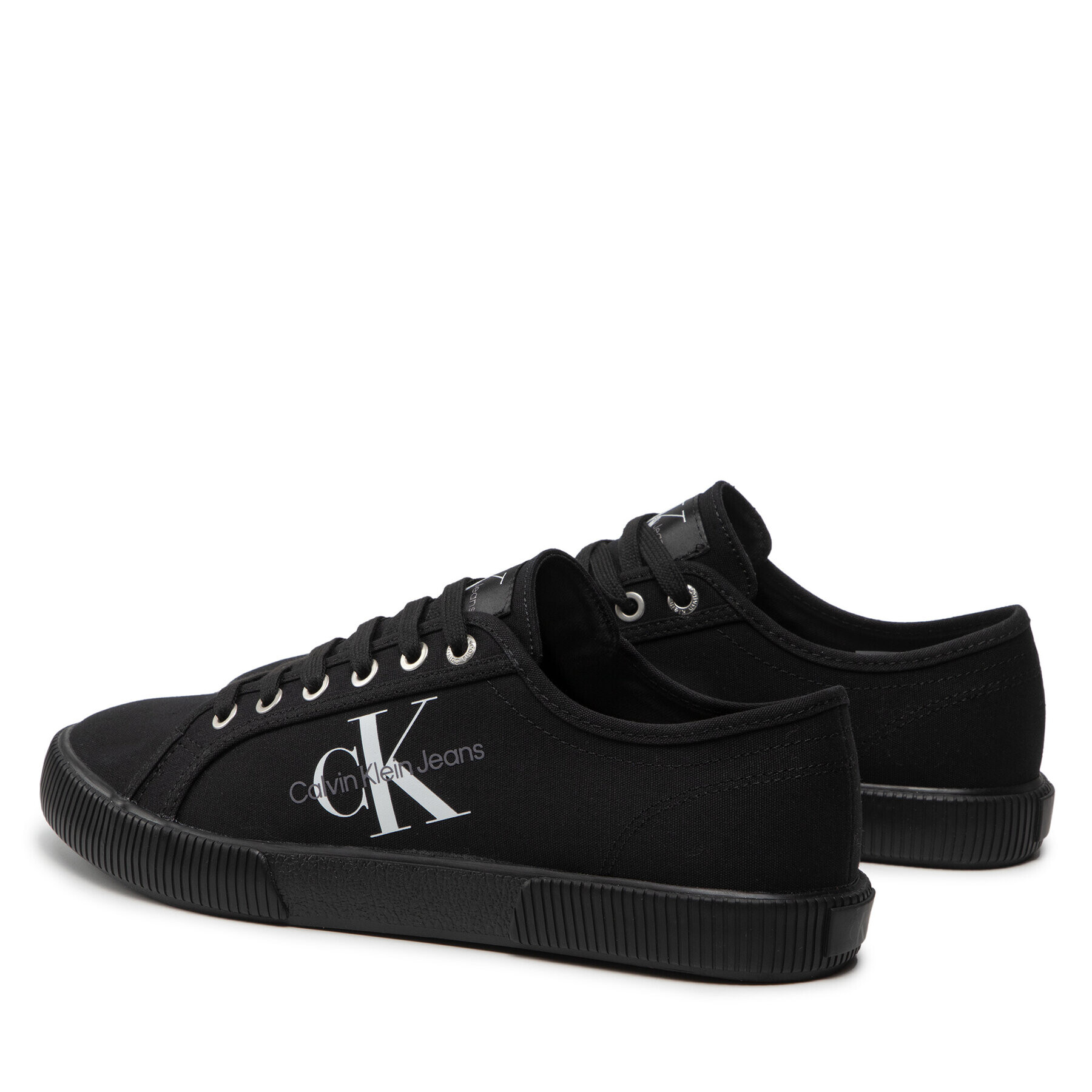 Calvin Klein Jeans Tenis superge Essential Vulcanized 1 YM0YM00306 Črna - Pepit.si