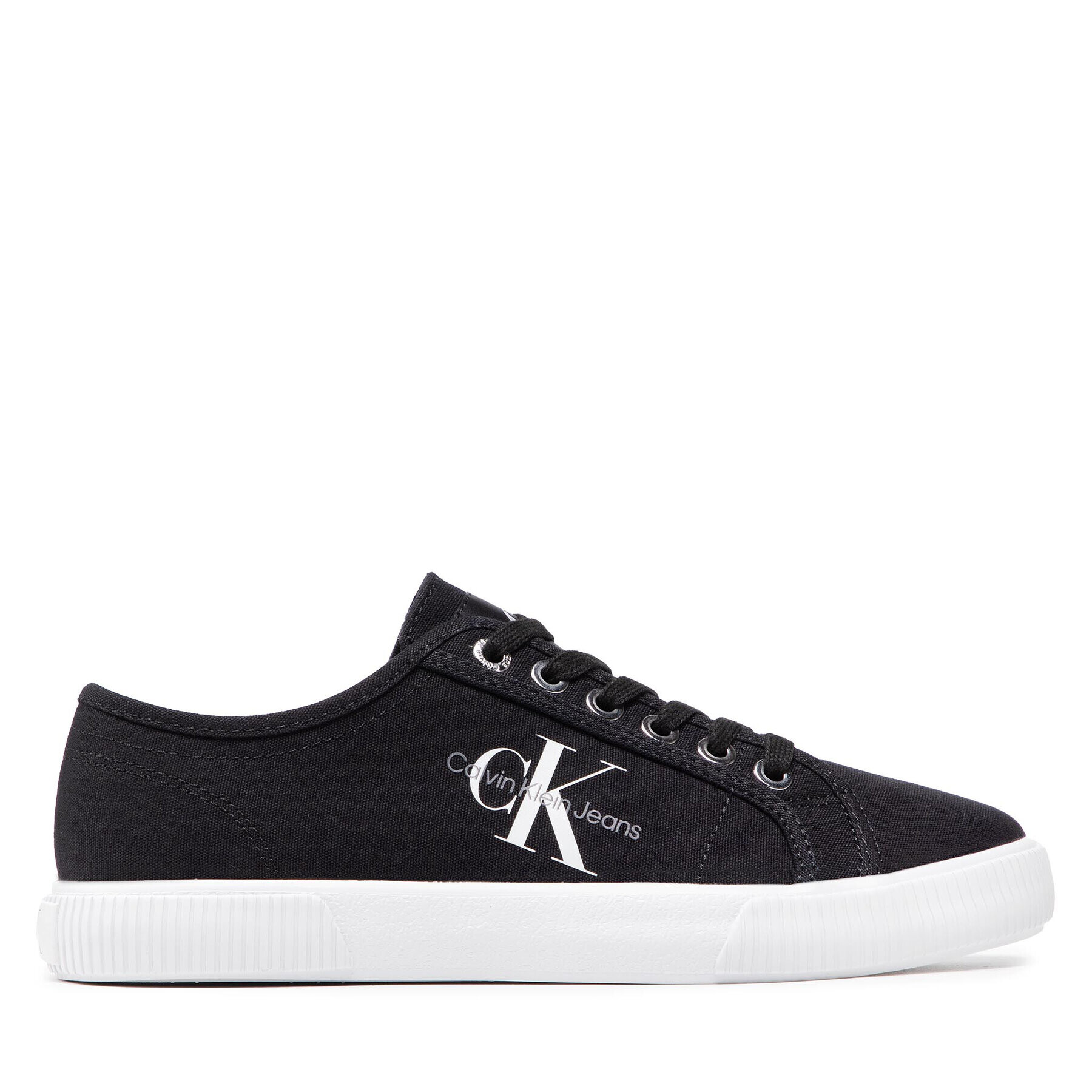 Calvin Klein Jeans Tenis superge Vulcanized Essential 1 YW0YW00482 Črna - Pepit.si