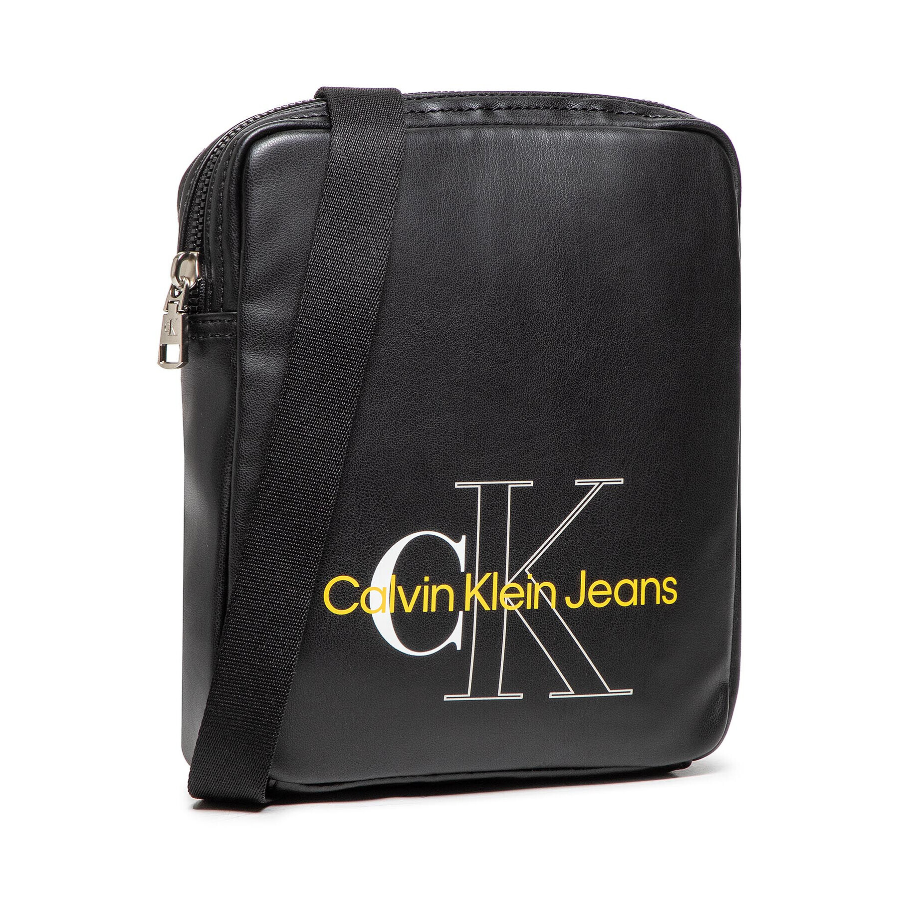 Calvin Klein Jeans Torbica za okrog pasu Monogram Soft Reporter S K50K508866 Črna - Pepit.si