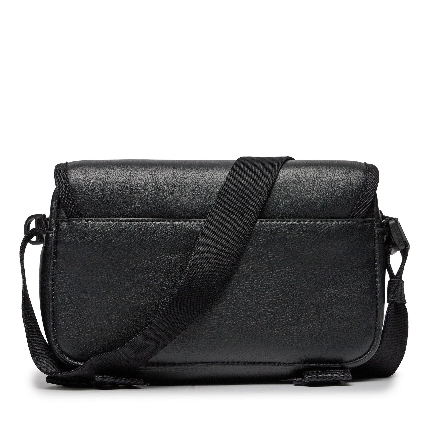 Calvin Klein Jeans Torbica za okrog pasu Tagged Flap Camera Bag22 K50K511386 Črna - Pepit.si