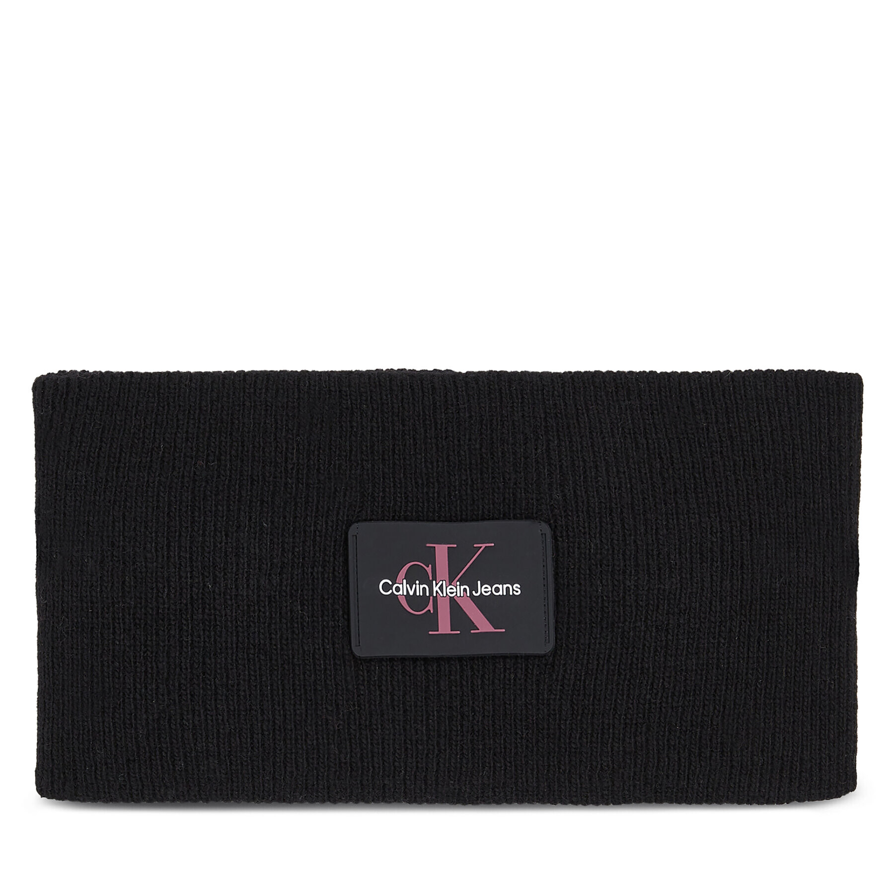 Calvin Klein Jeans Trak iz blaga Monologo Rubber Headband K60K611258 Črna - Pepit.si