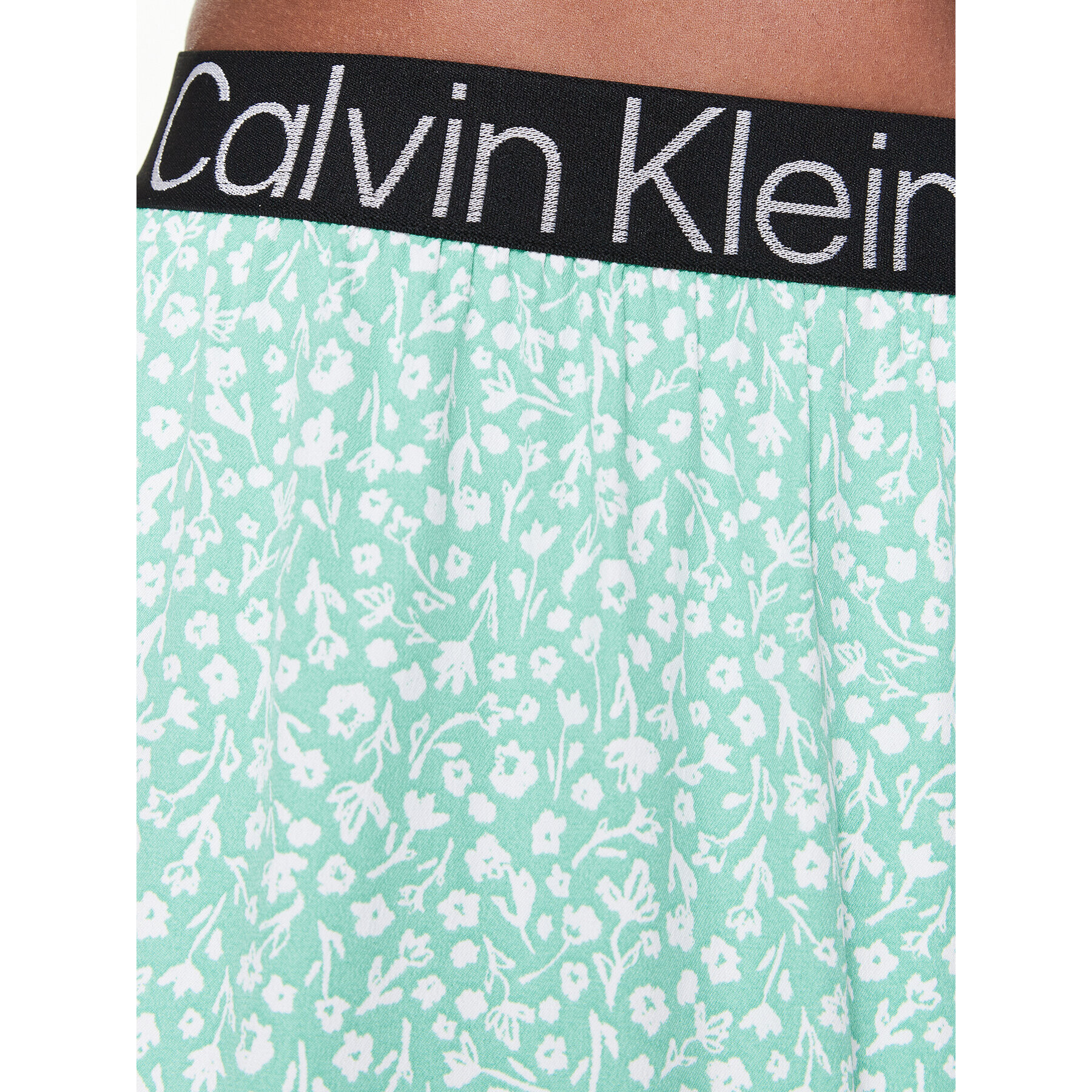 Calvin Klein Jeans Trapezno krilo J20J221512 Zelena Regular Fit - Pepit.si