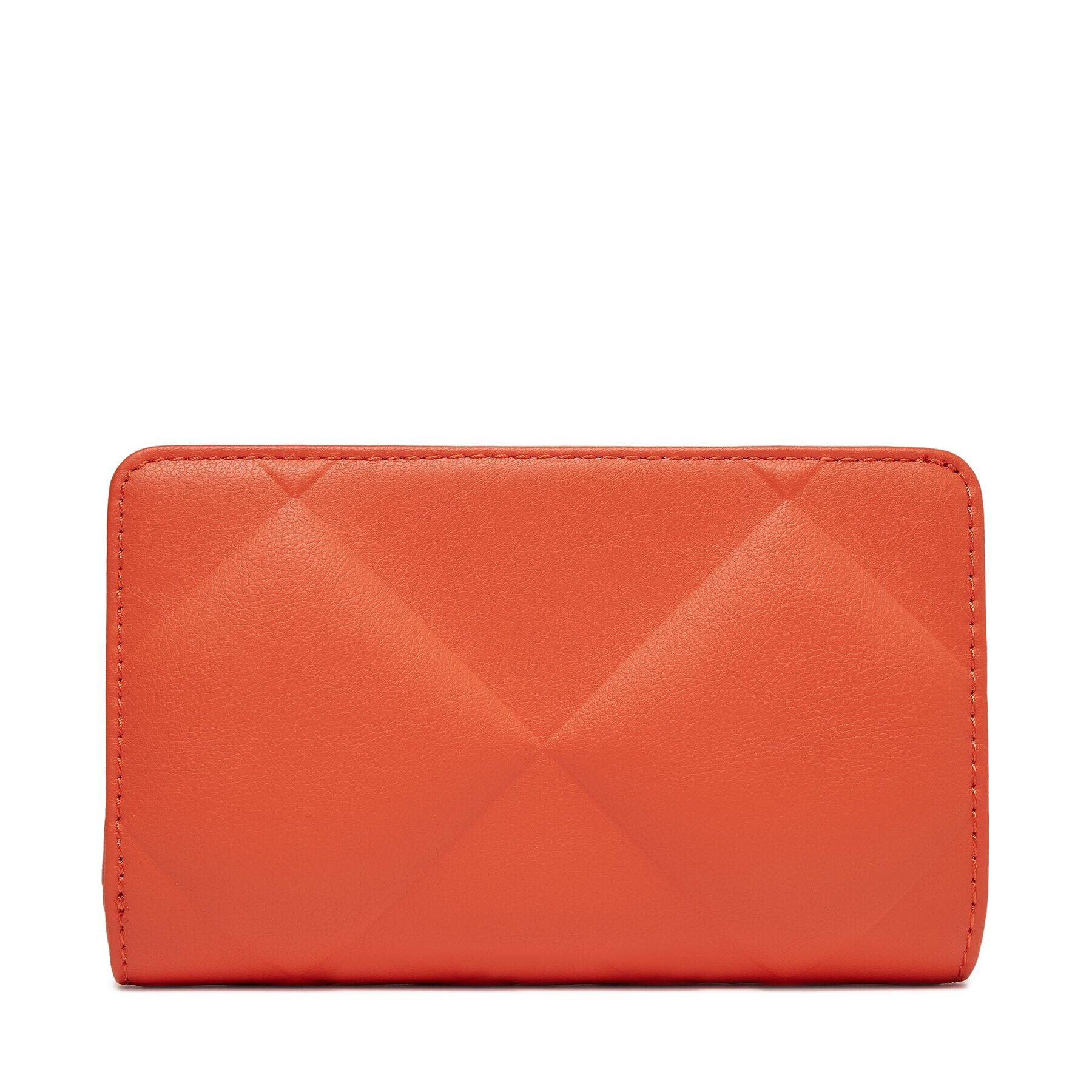 Calvin Klein Jeans Velika ženska denarnica Re-Lock Quilt Bifold Wallet K60K611374 Oranžna - Pepit.si