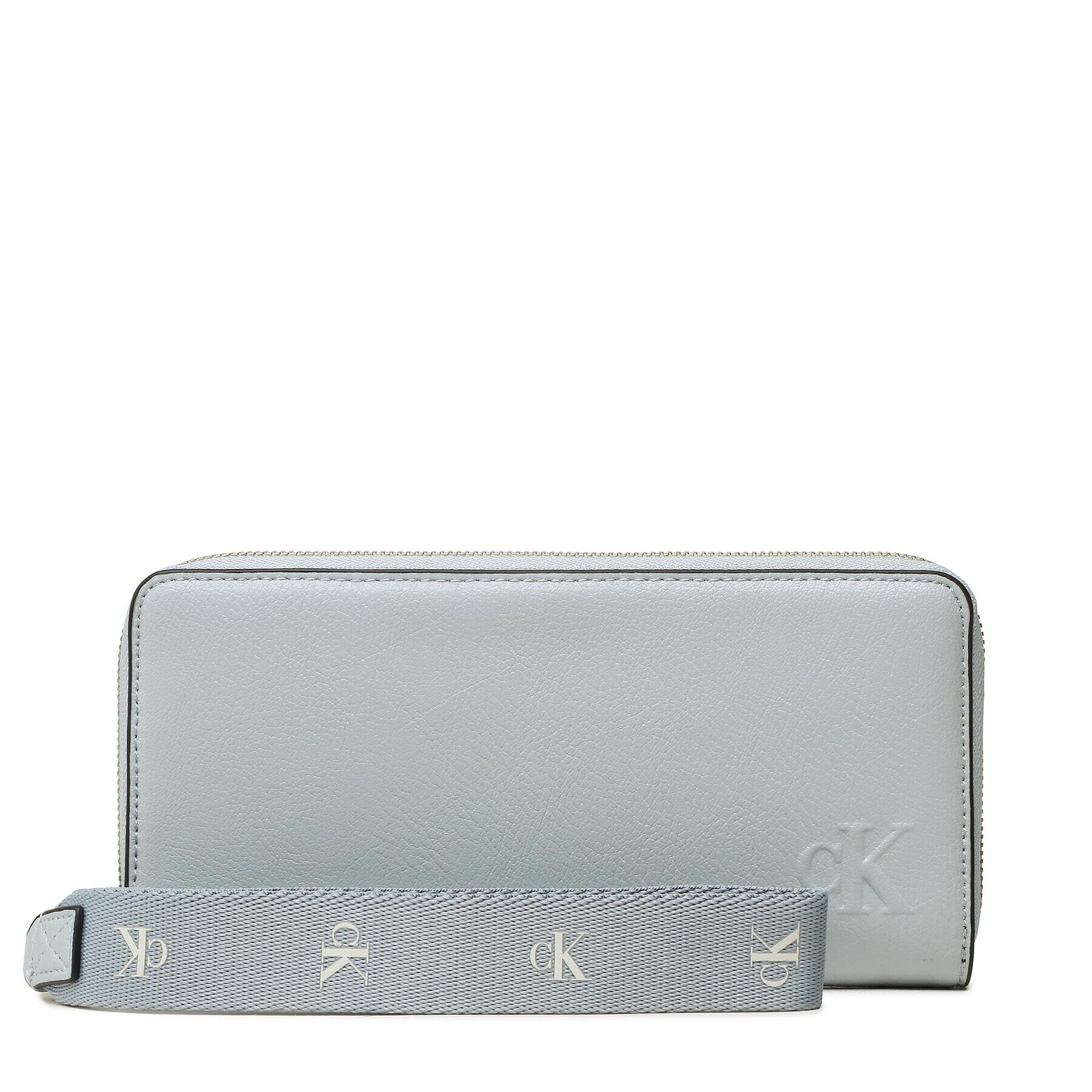 Calvin Klein Jeans Velika ženska denarnica Ultralight Zip Around W/Wristlet K60K610705 Modra - Pepit.si