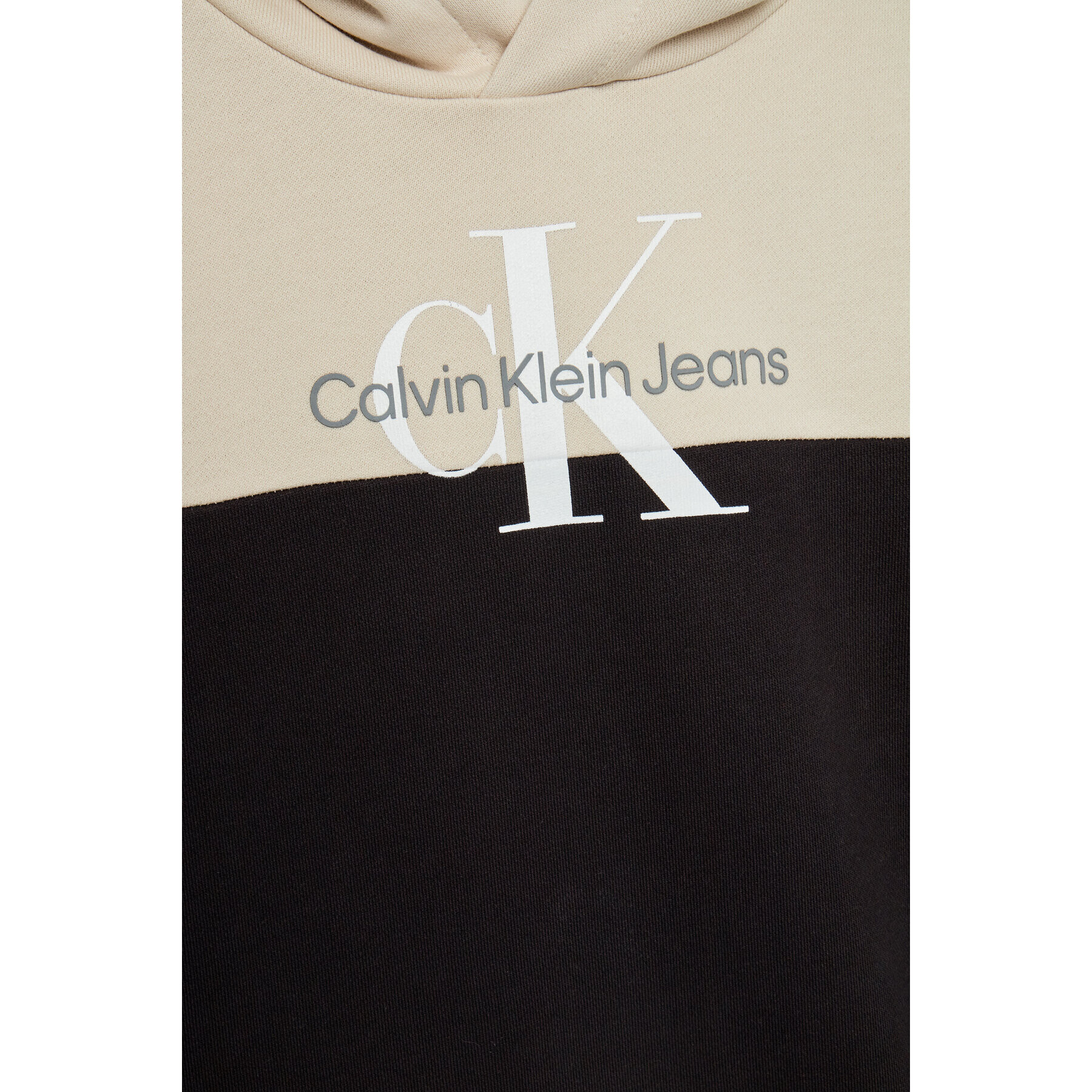 Calvin Klein Jeans Vsakodnevna obleka Colour Blockcza IG0IG01668 Črna Relaxed Fit - Pepit.si