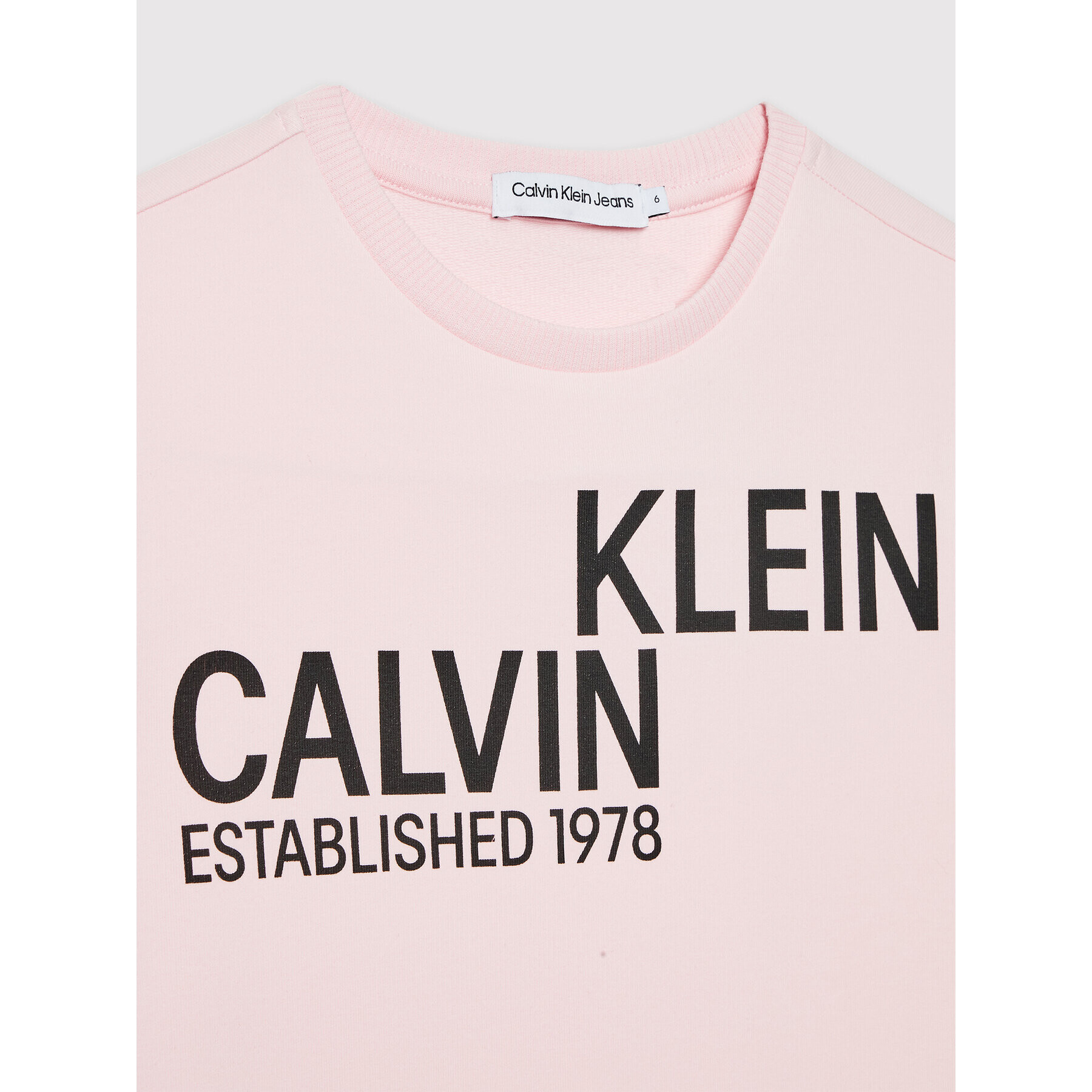 Calvin Klein Jeans Vsakodnevna obleka Hero Logo IG0IG01304 Roza Regular Fit - Pepit.si