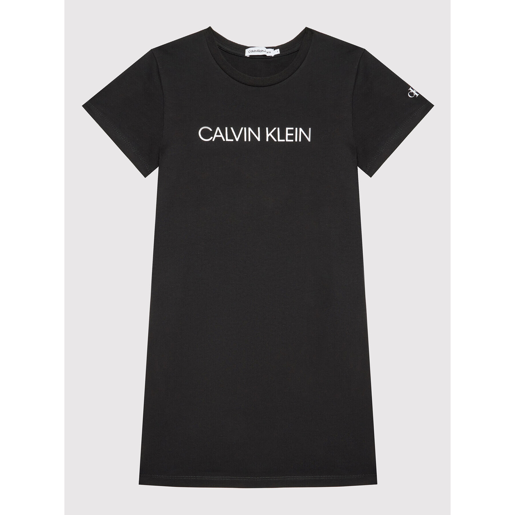 Calvin Klein Jeans Vsakodnevna obleka IG0IG01417 Črna Regular Fit - Pepit.si