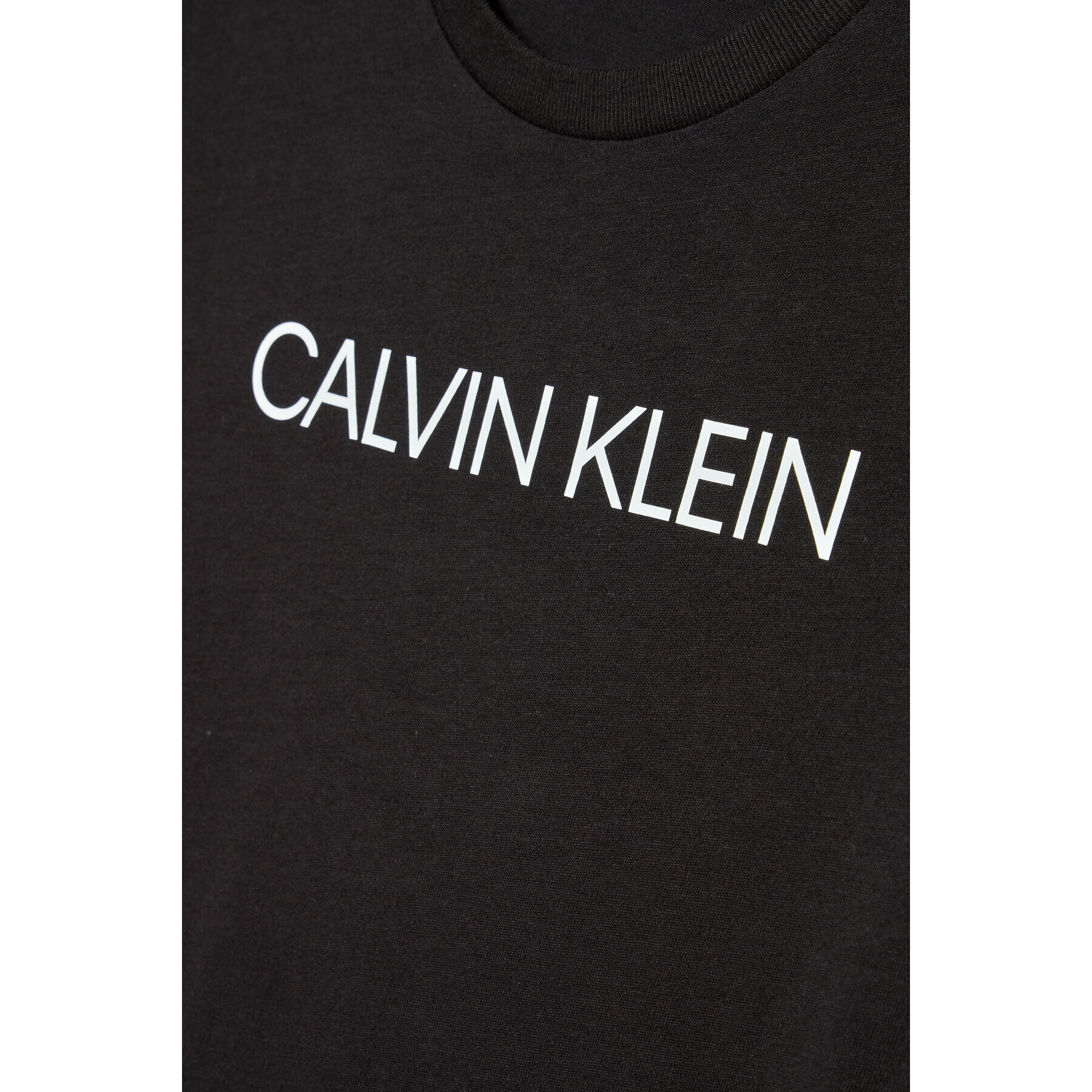 Calvin Klein Jeans Vsakodnevna obleka IG0IG01417 Črna Regular Fit - Pepit.si