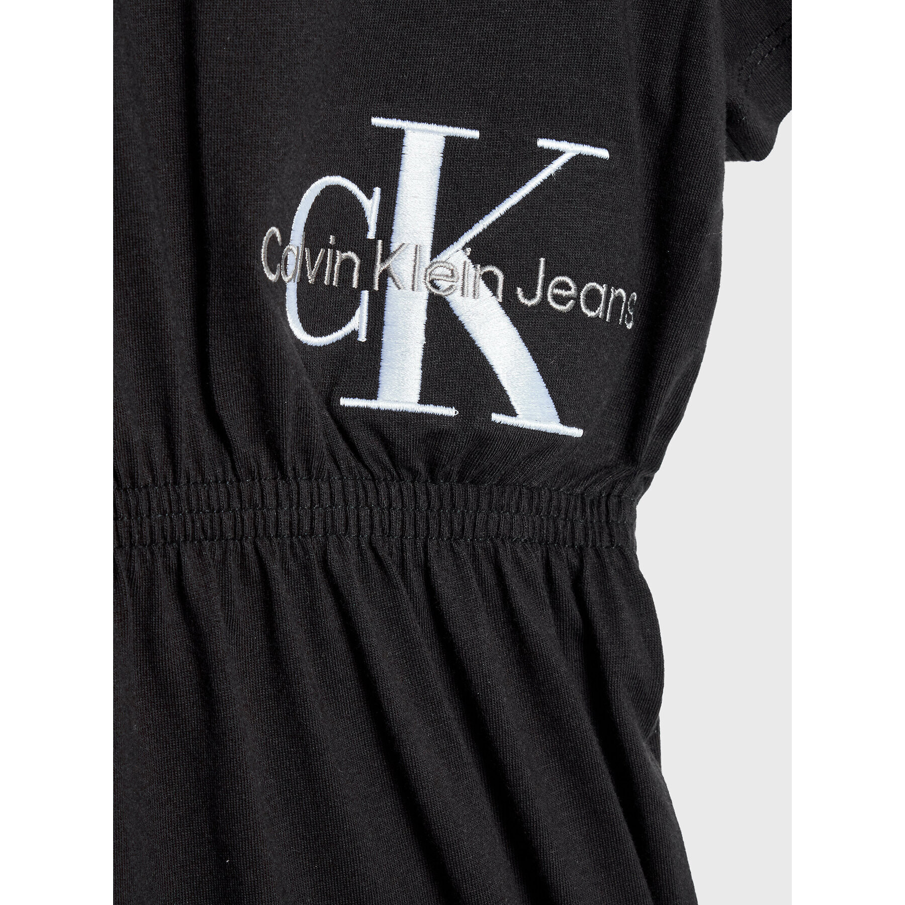 Calvin Klein Jeans Vsakodnevna obleka IG0IG01608 Črna Regular Fit - Pepit.si