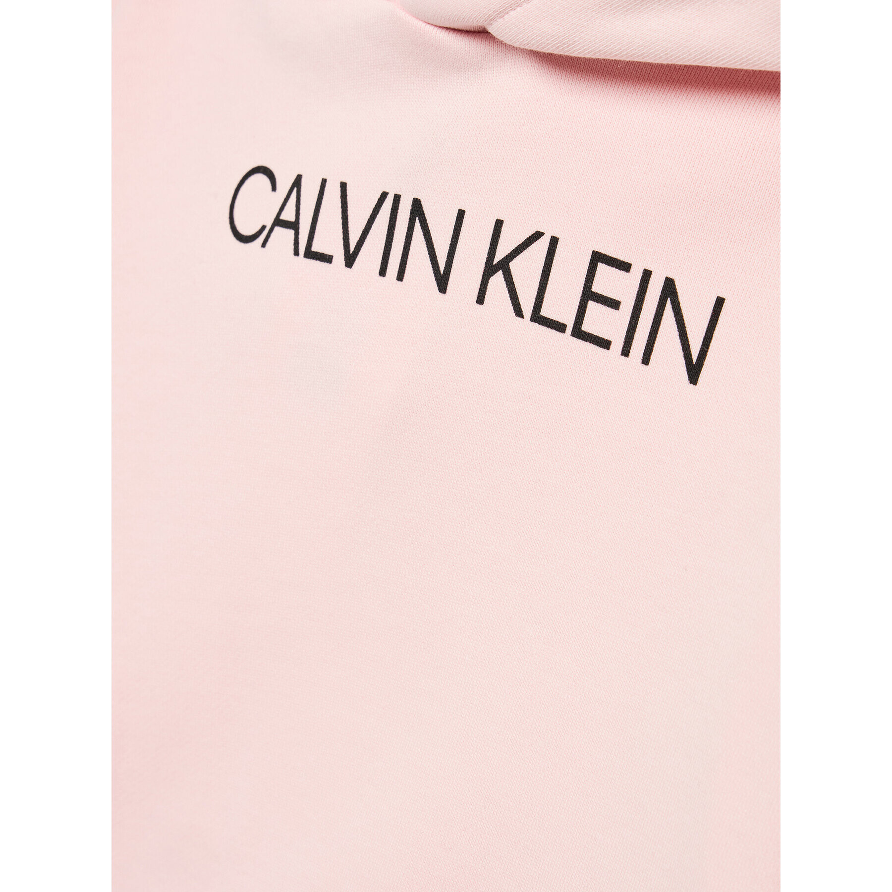 Calvin Klein Jeans Vsakodnevna obleka Institutional Logo IG0IG01332 Roza Regular Fit - Pepit.si