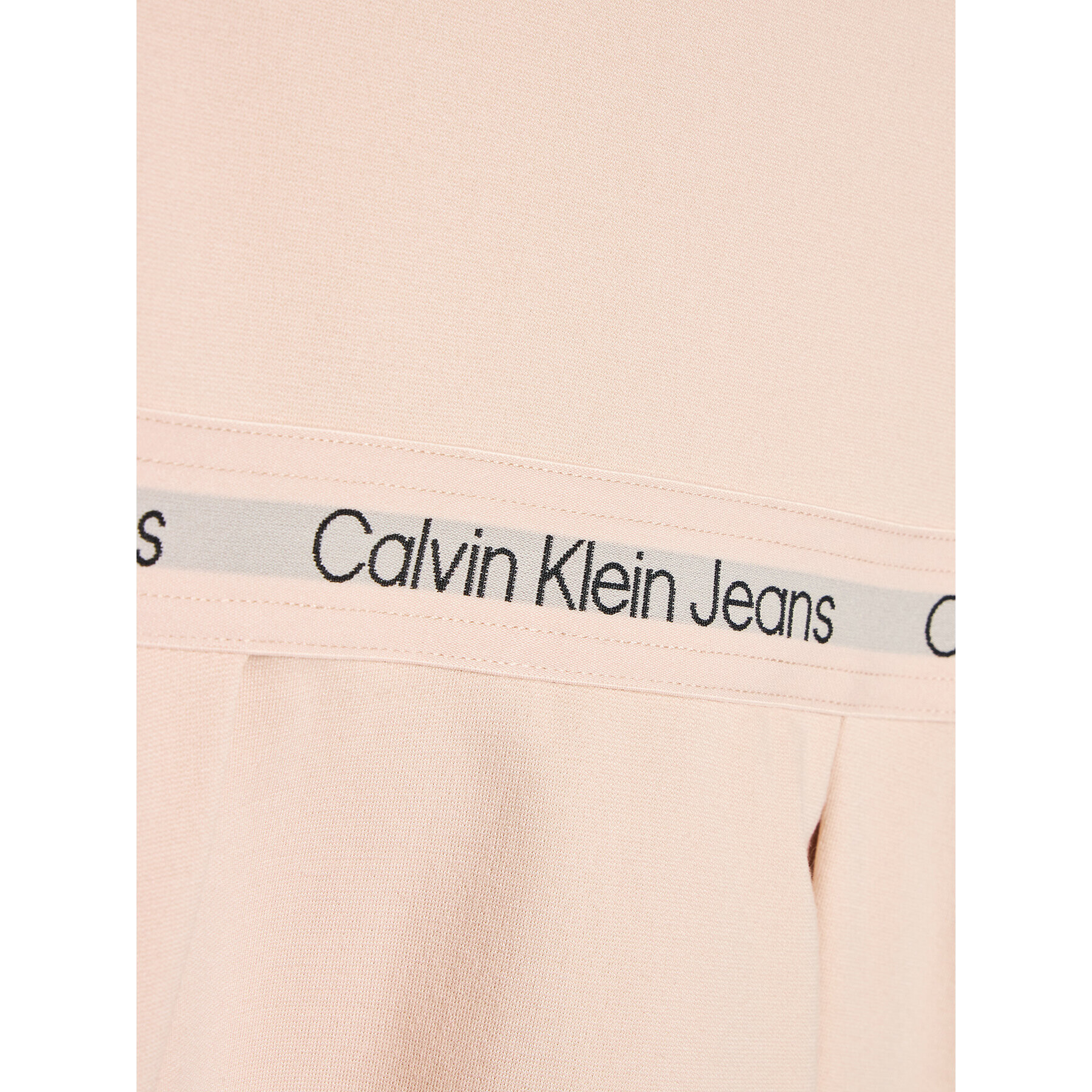 Calvin Klein Jeans Vsakodnevna obleka Punto Logo IG0IG01564 Roza Regular Fit - Pepit.si