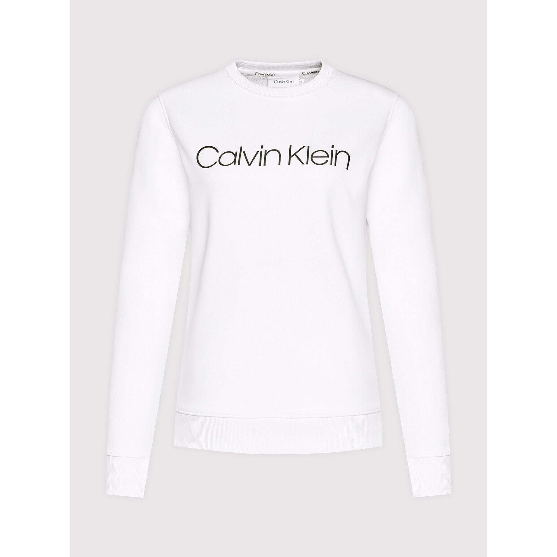 Calvin Klein Jopa Core Logo K20K202157 Bela Regular Fit - Pepit.si