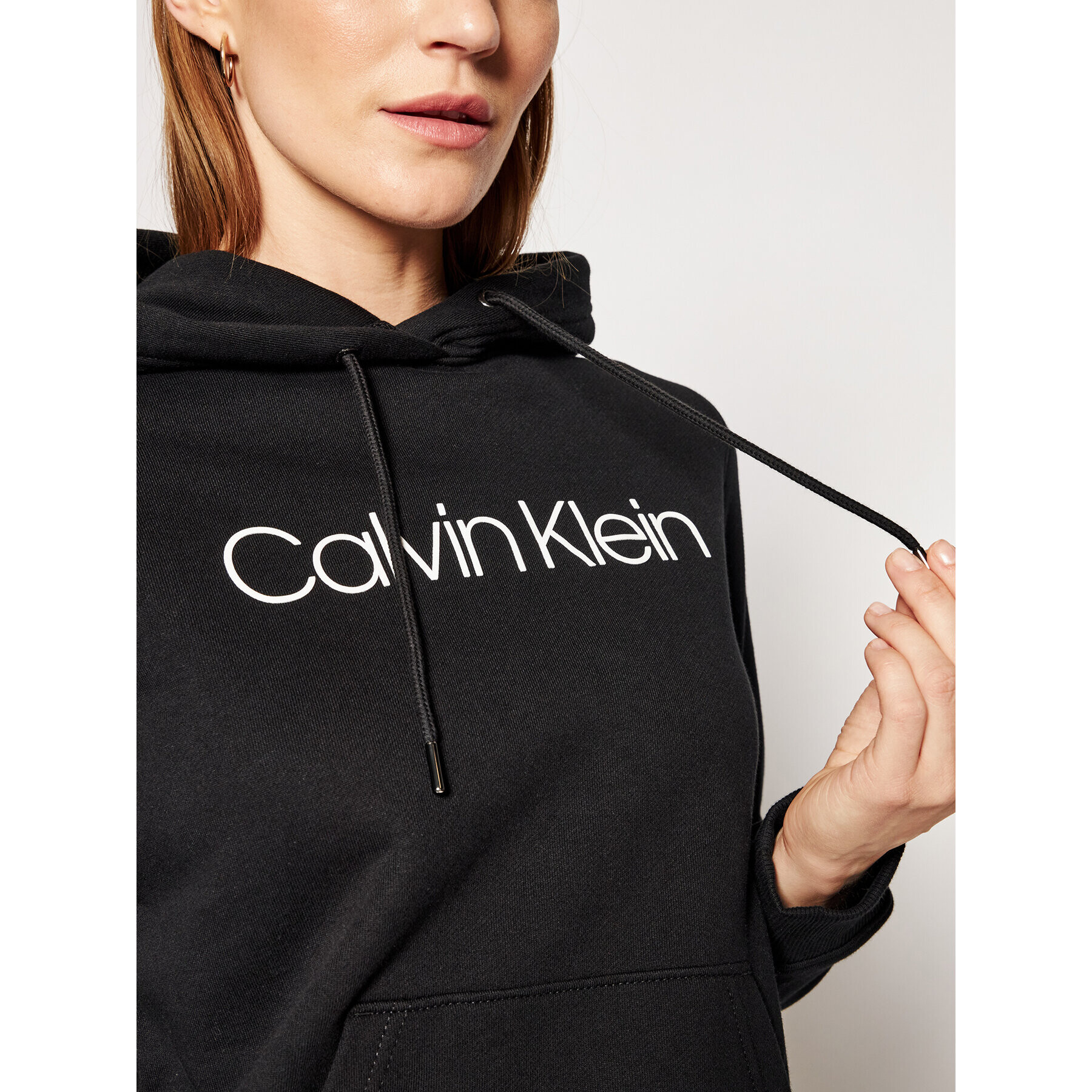 Calvin Klein Jopa Core Logo K20K202687 Črna Regular Fit - Pepit.si