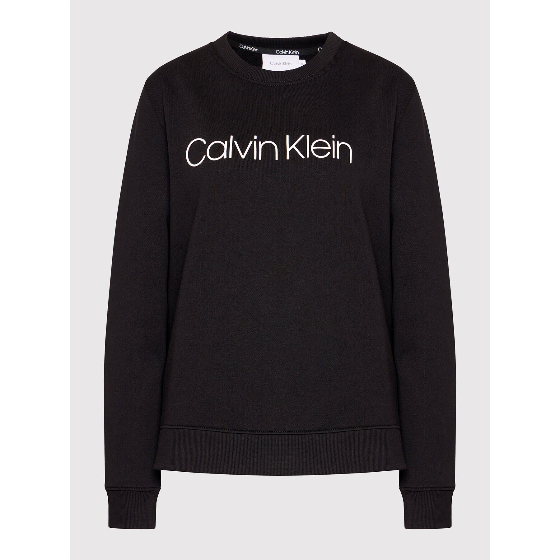 Calvin Klein Jopa Core Logo Ls K20K202157 Črna Regular Fit - Pepit.si