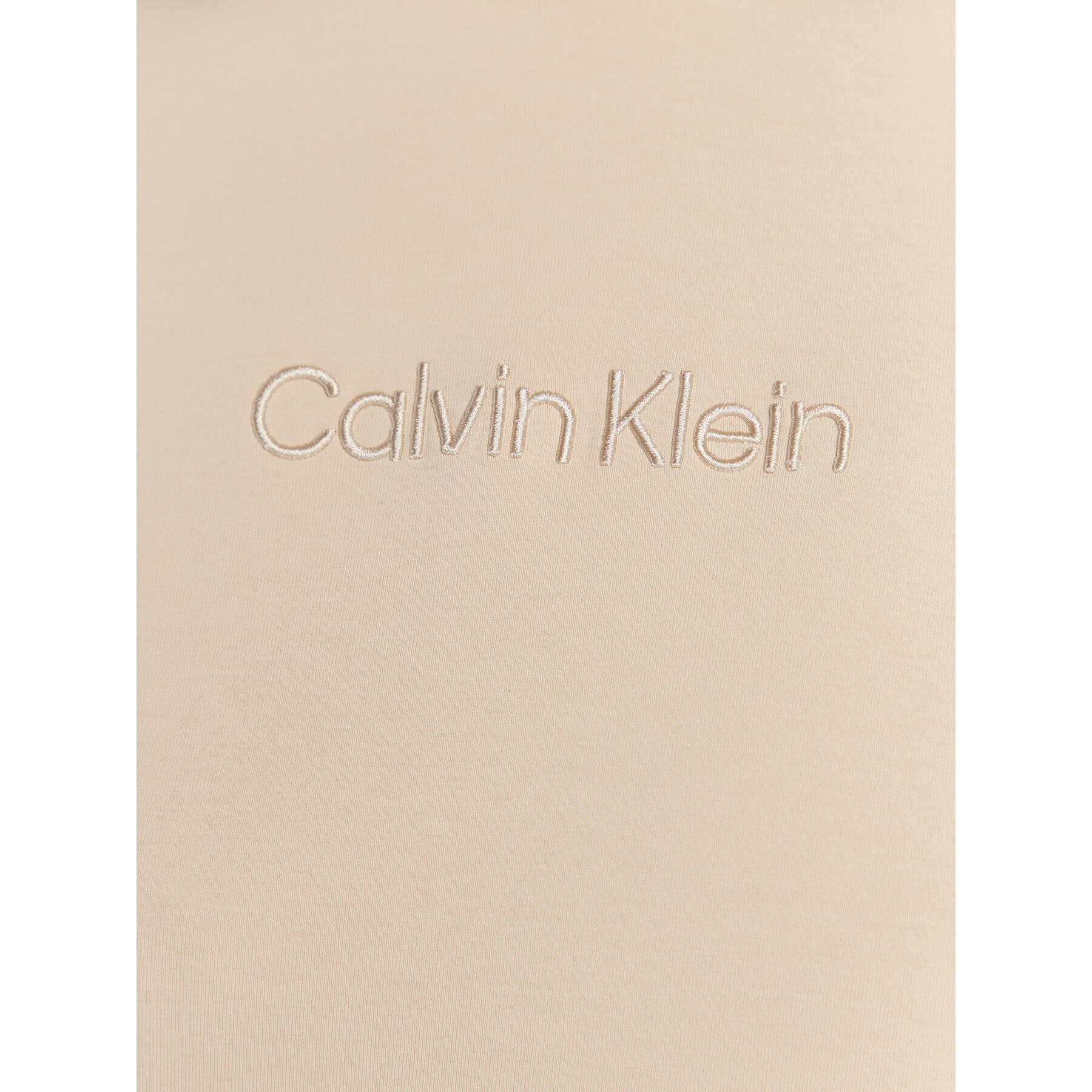 Calvin Klein Jopa Embroidery Logo K20K205346 Bež Regular Fit - Pepit.si