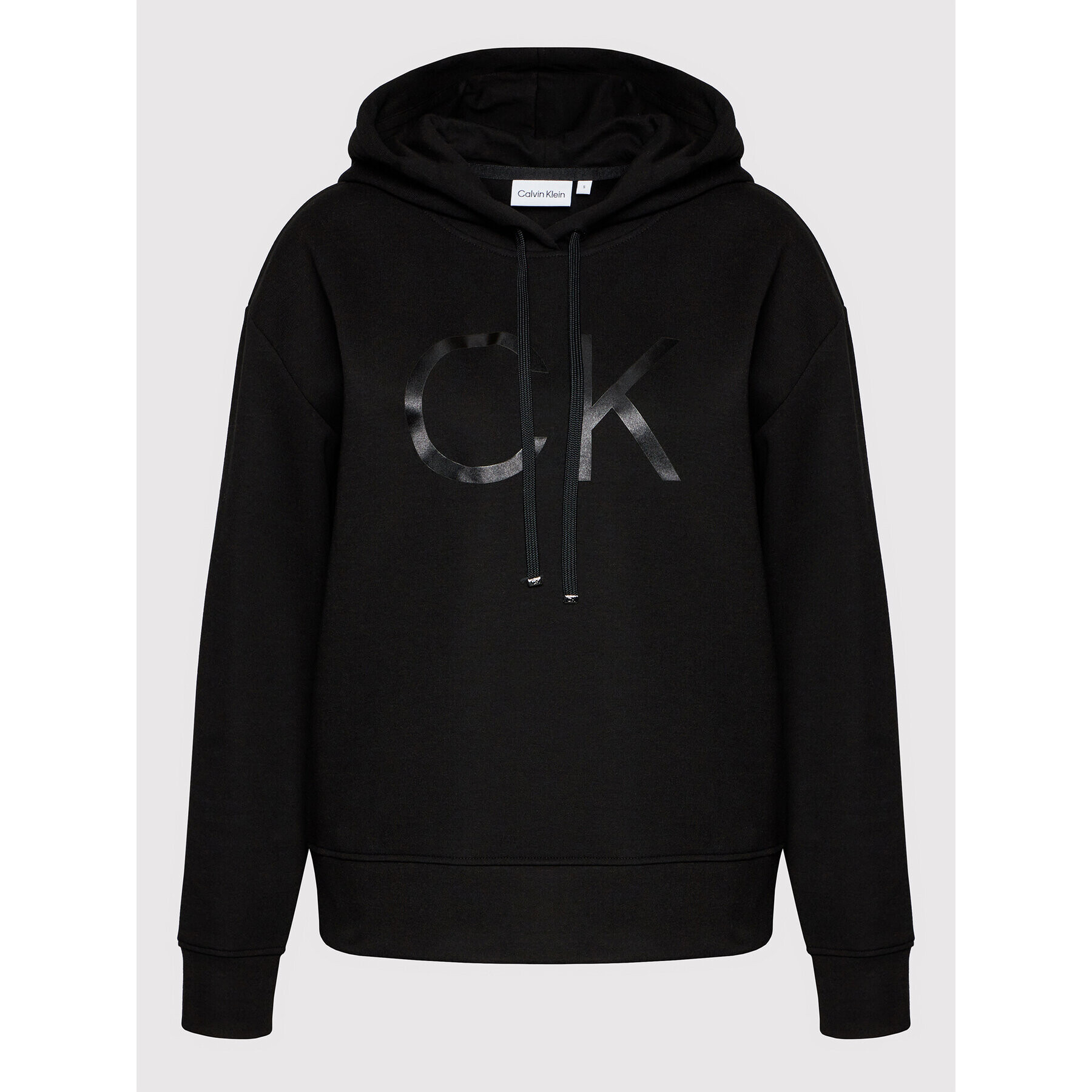 Calvin Klein Jopa Shine Logo K20K203702 Črna Regular Fit - Pepit.si