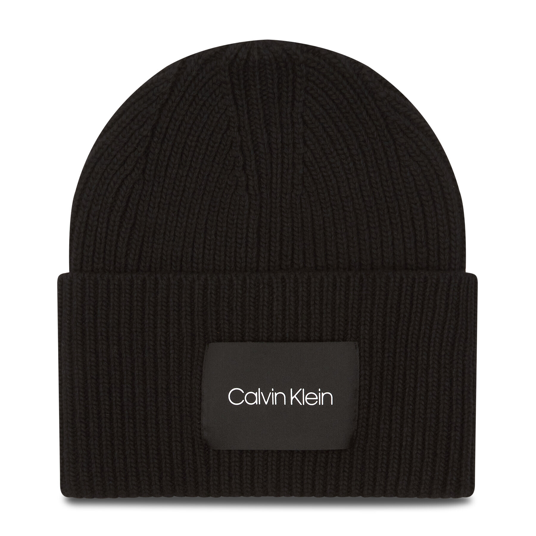 Calvin Klein Kapa Beanie K50K506047 Črna - Pepit.si