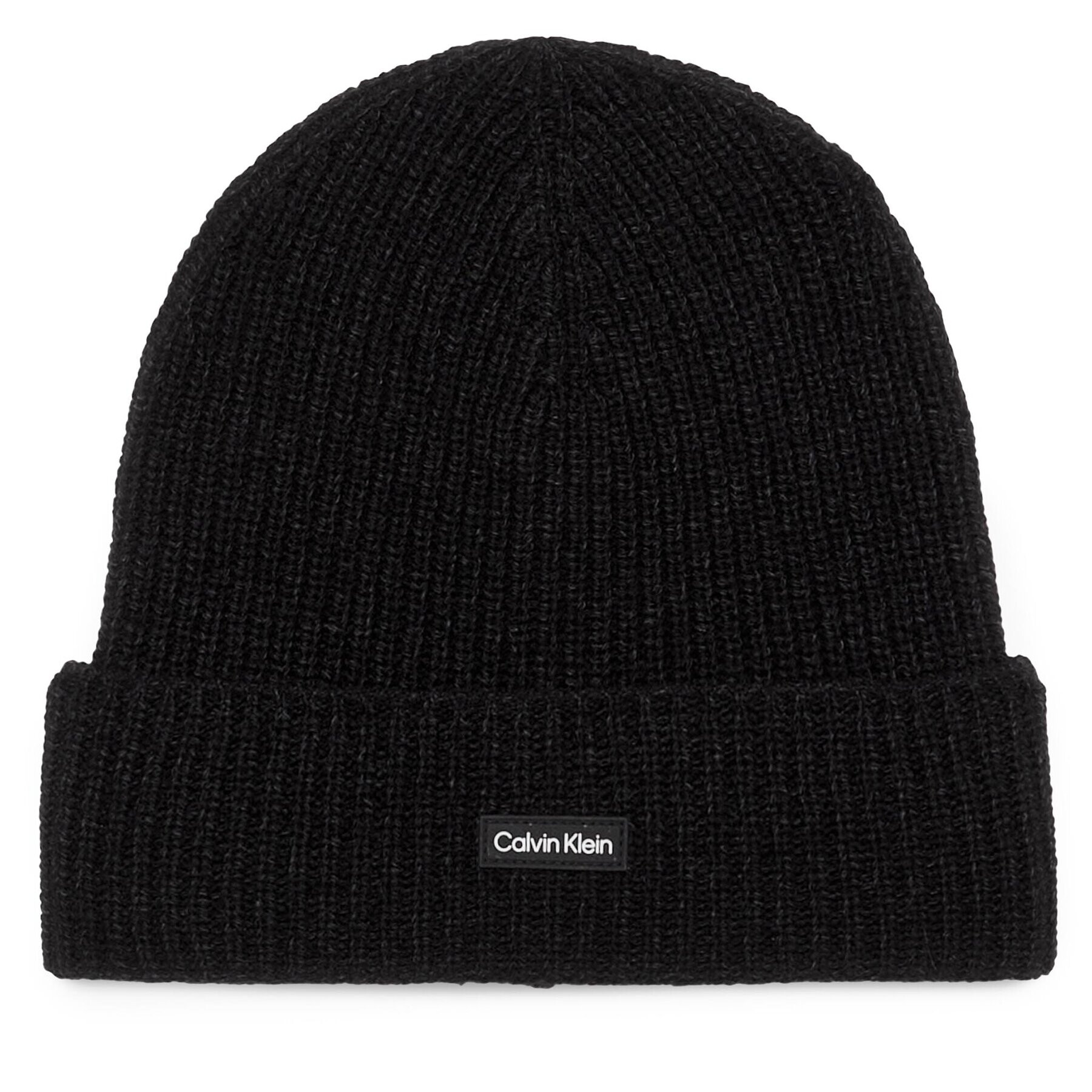 Calvin Klein Kapa Daddy Wool Beanie K50K510984 Črna - Pepit.si