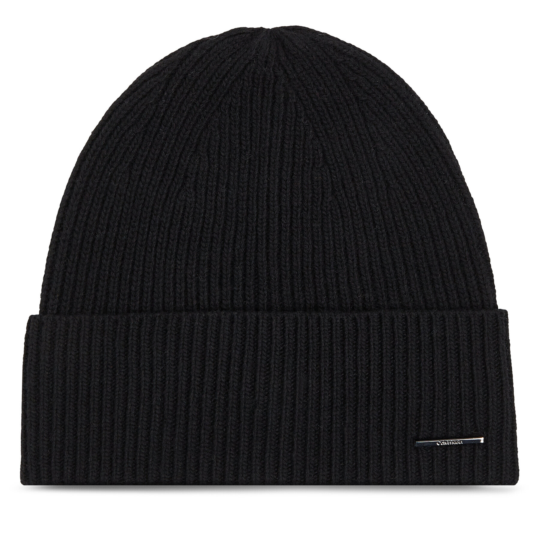 Calvin Klein Kapa Modern Bar Beanie K50K511461 Črna - Pepit.si