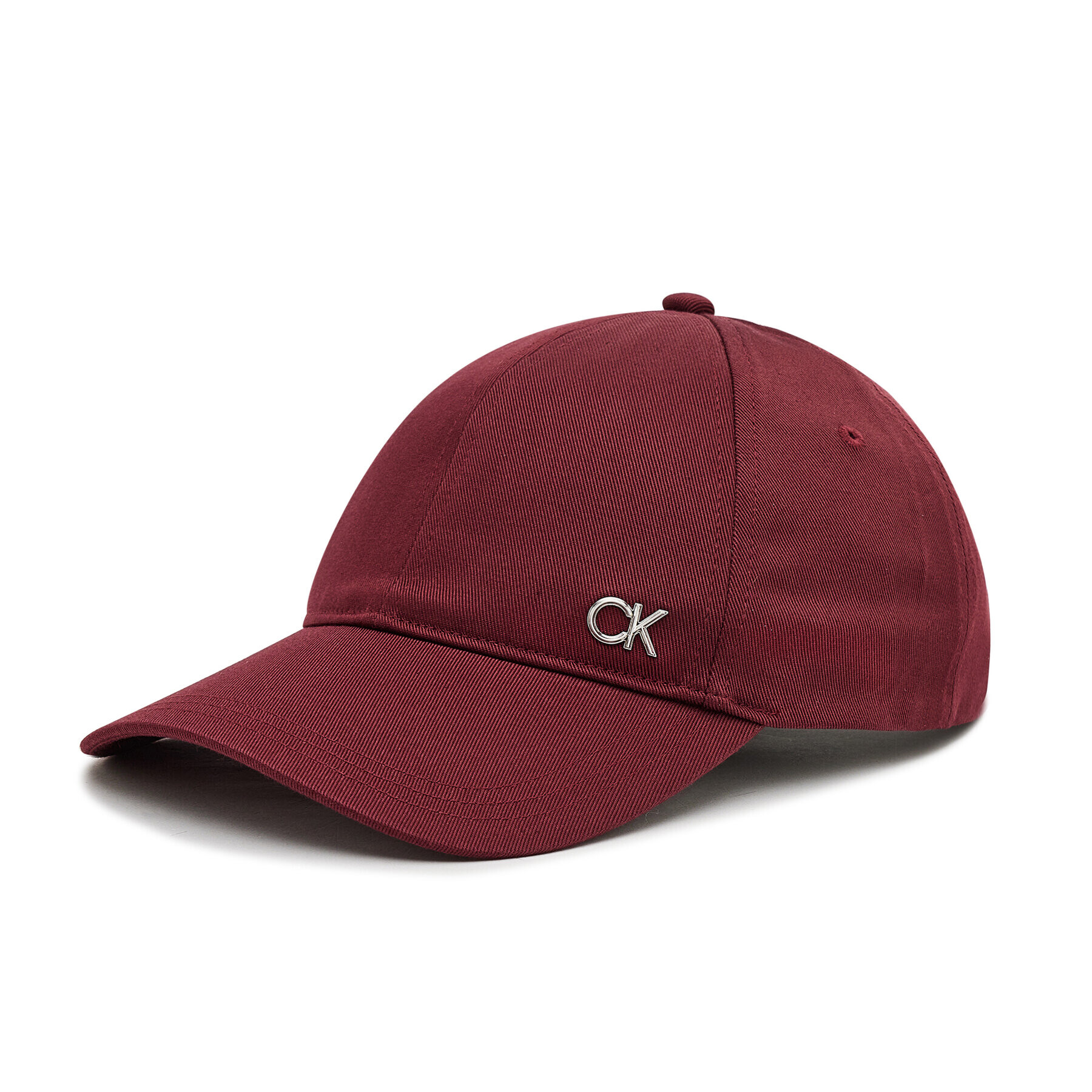 Calvin Klein Kapa s šiltom Ck Spiked Metal Bb Cap K50K507527 Bordo rdeča - Pepit.si