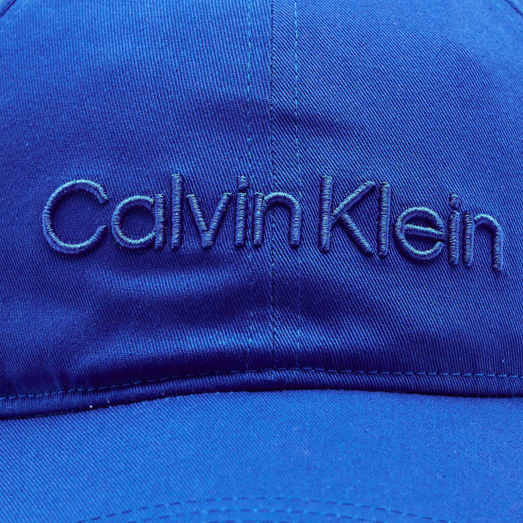 Calvin Klein Kapa s šiltom Embroidery K50K505737 Modra - Pepit.si