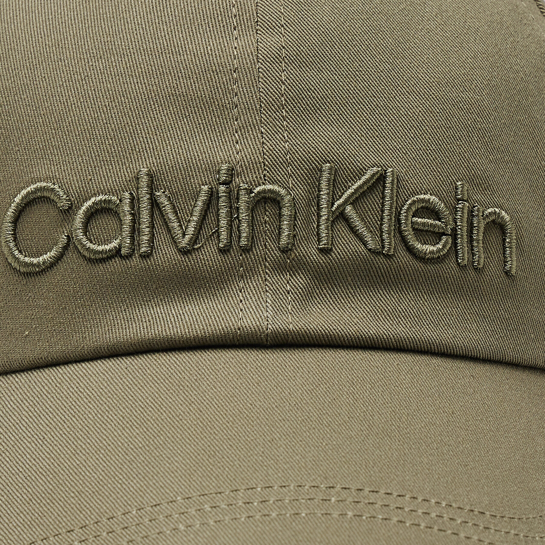 Calvin Klein Kapa s šiltom Embroidery K50K505737 Zelena - Pepit.si