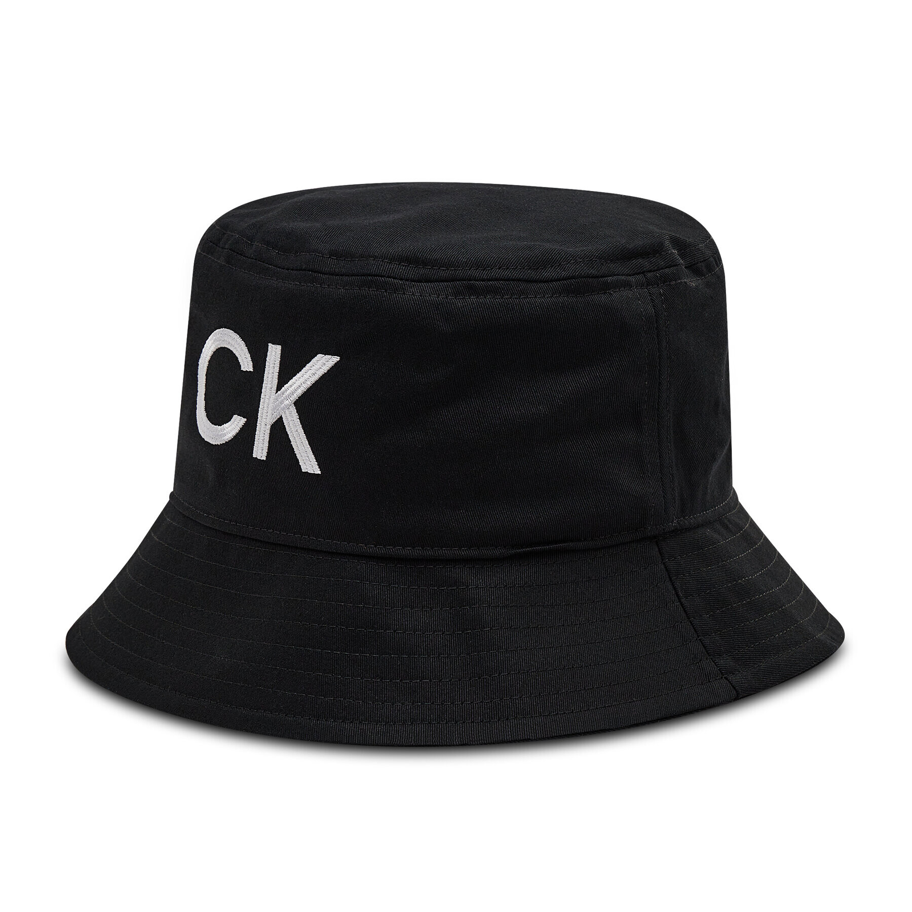 Calvin Klein Klobuk Bucket Lines Embro K50K508160 Črna - Pepit.si