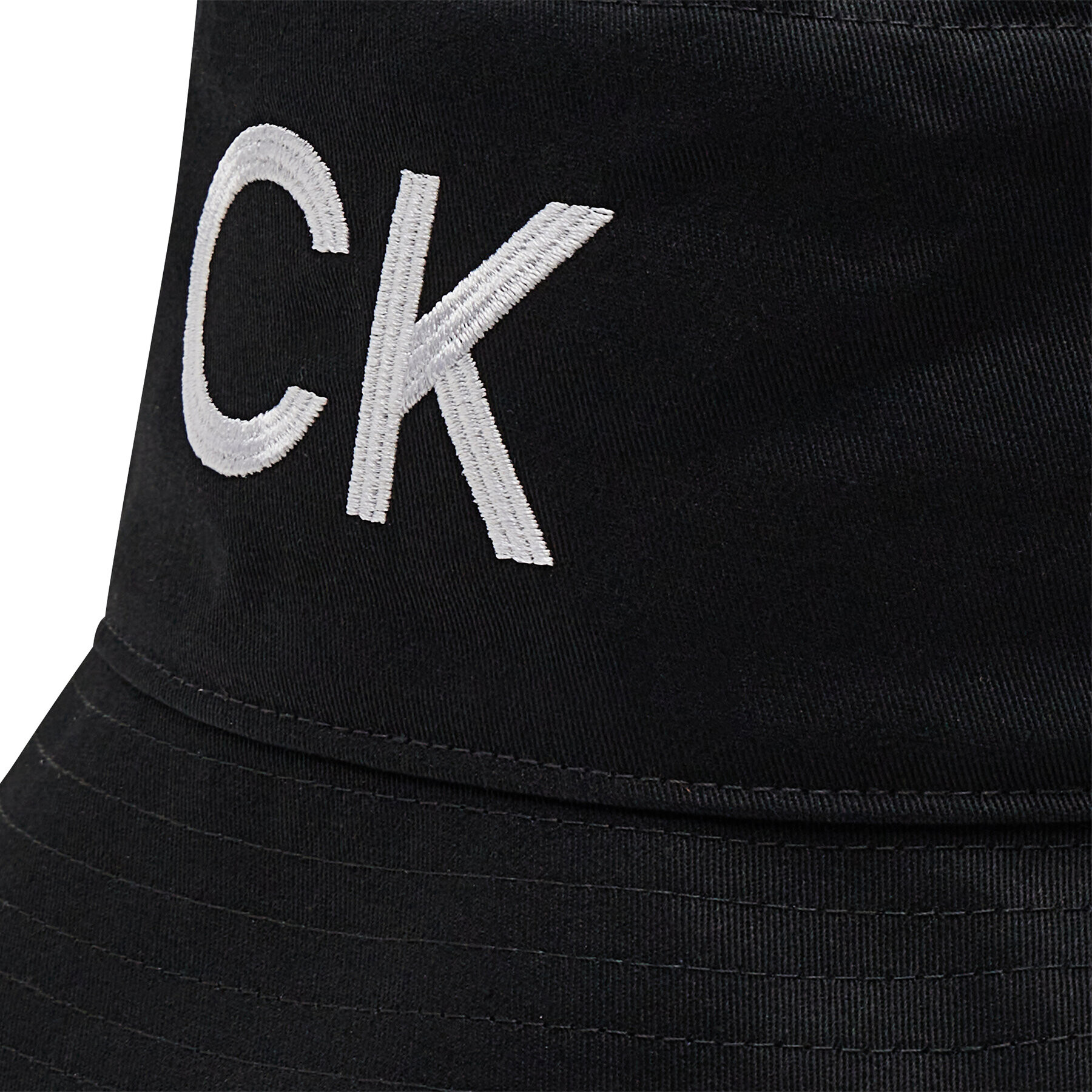 Calvin Klein Klobuk Bucket Lines Embro K50K508160 Črna - Pepit.si