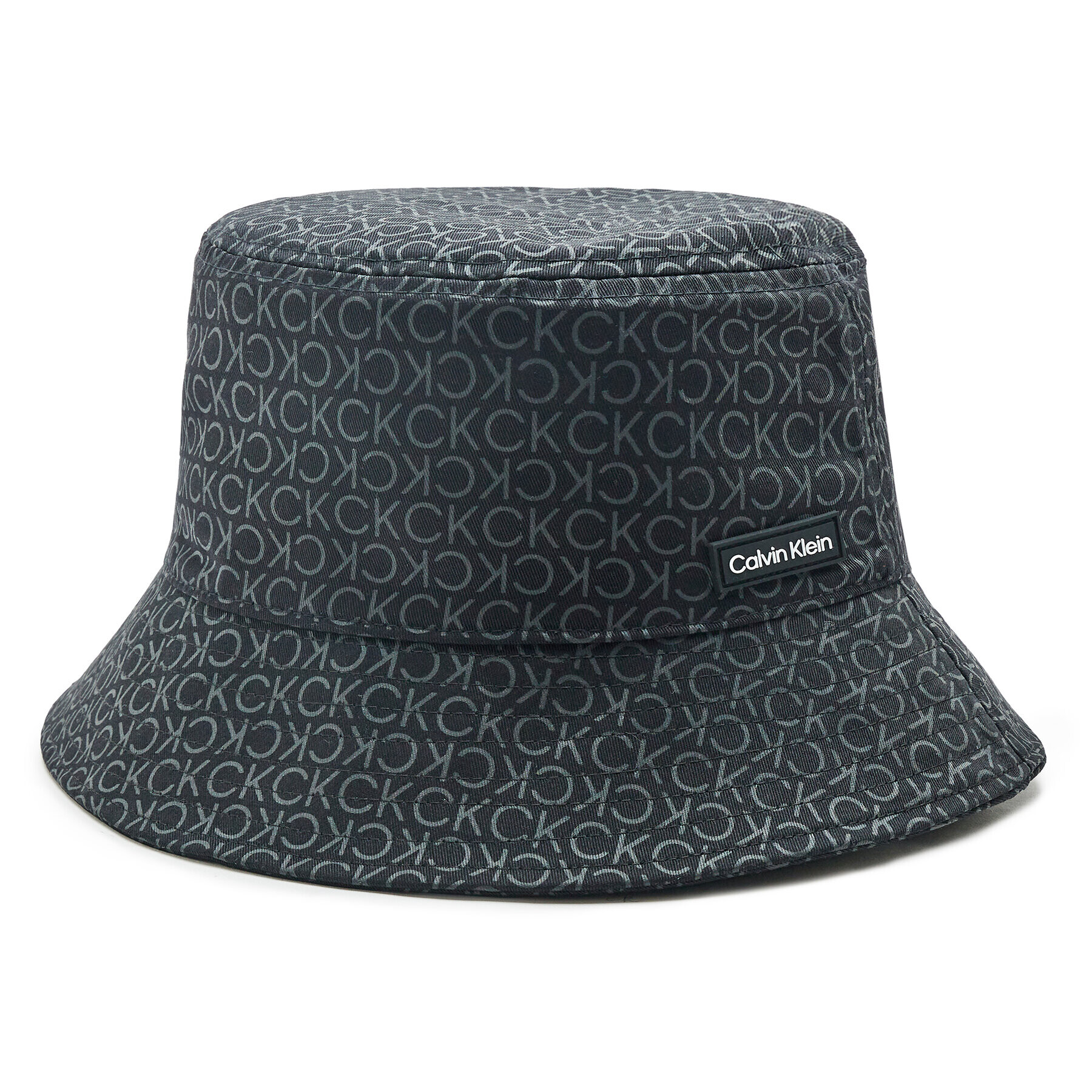 Calvin Klein Klobuk Elevated Patch Bucket Mono K50K510484 Črna - Pepit.si