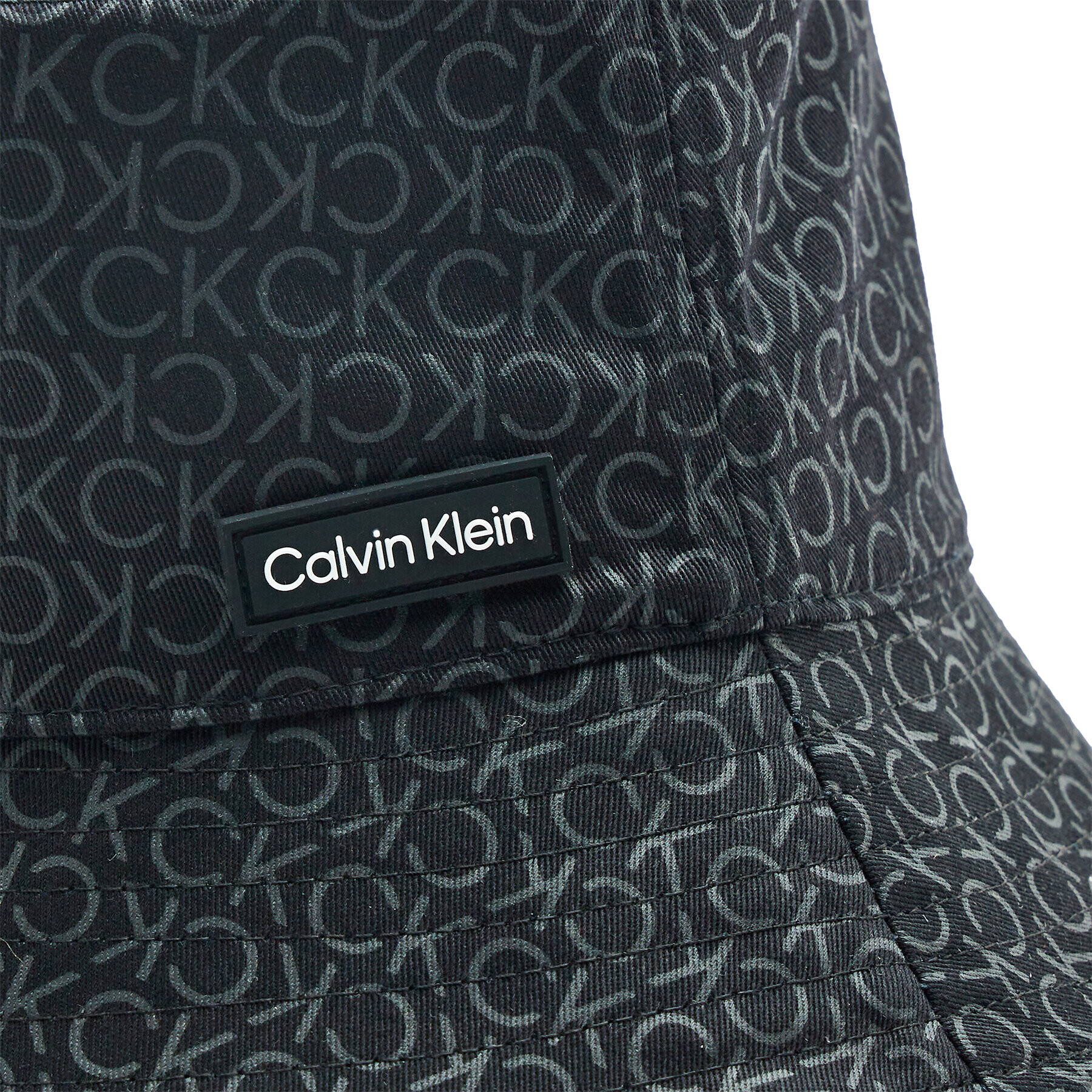 Calvin Klein Klobuk Elevated Patch Bucket Mono K50K510484 Črna - Pepit.si