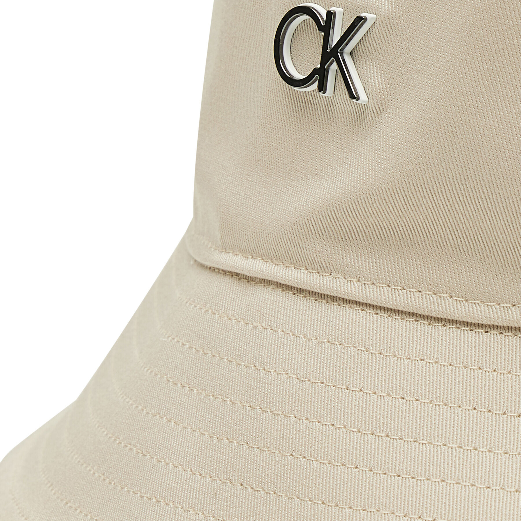 Calvin Klein Klobuk Outlined Bucket K50K508253 Bež - Pepit.si