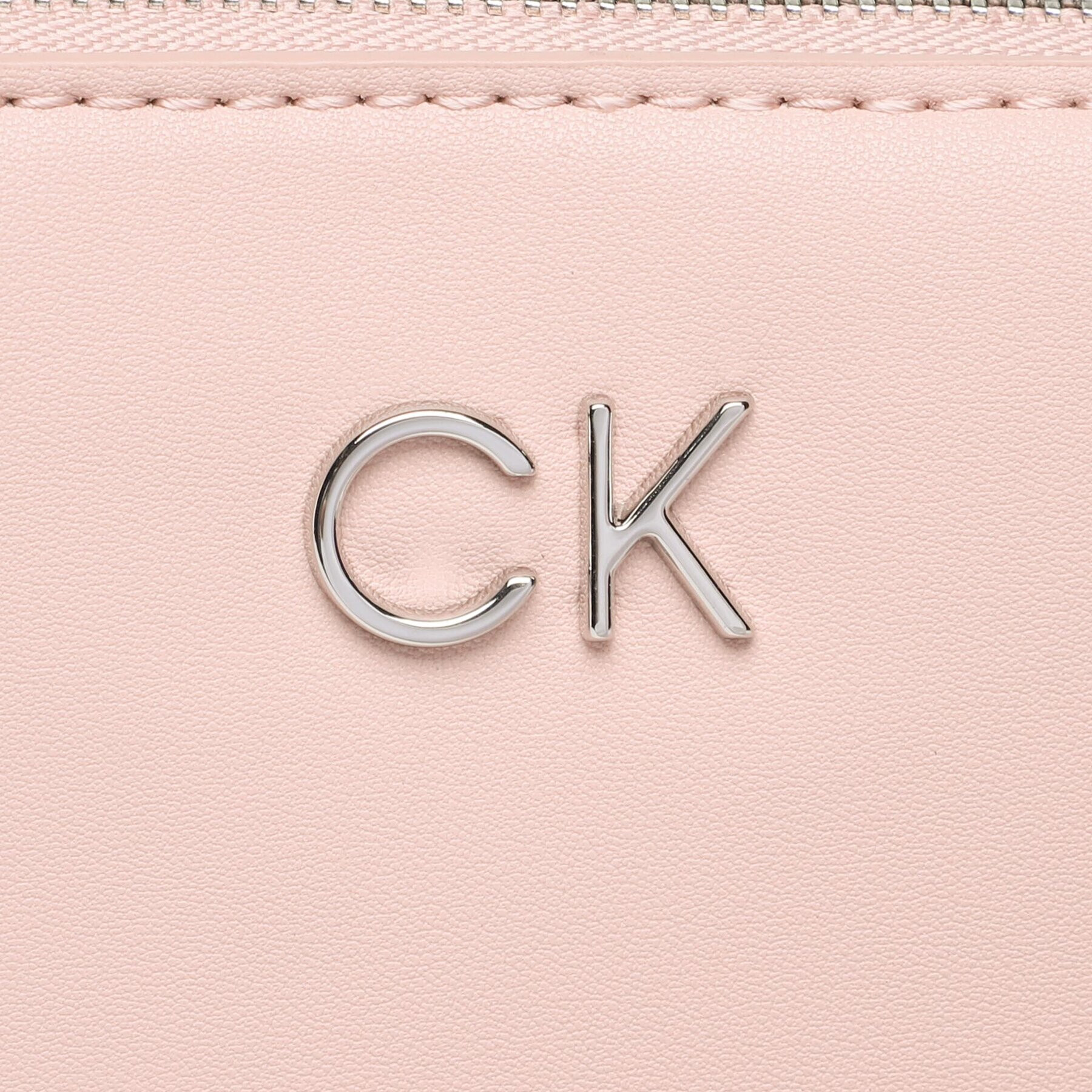 Calvin Klein Kozmetični kovček Re-Lock Washbag K60K610005 Roza - Pepit.si