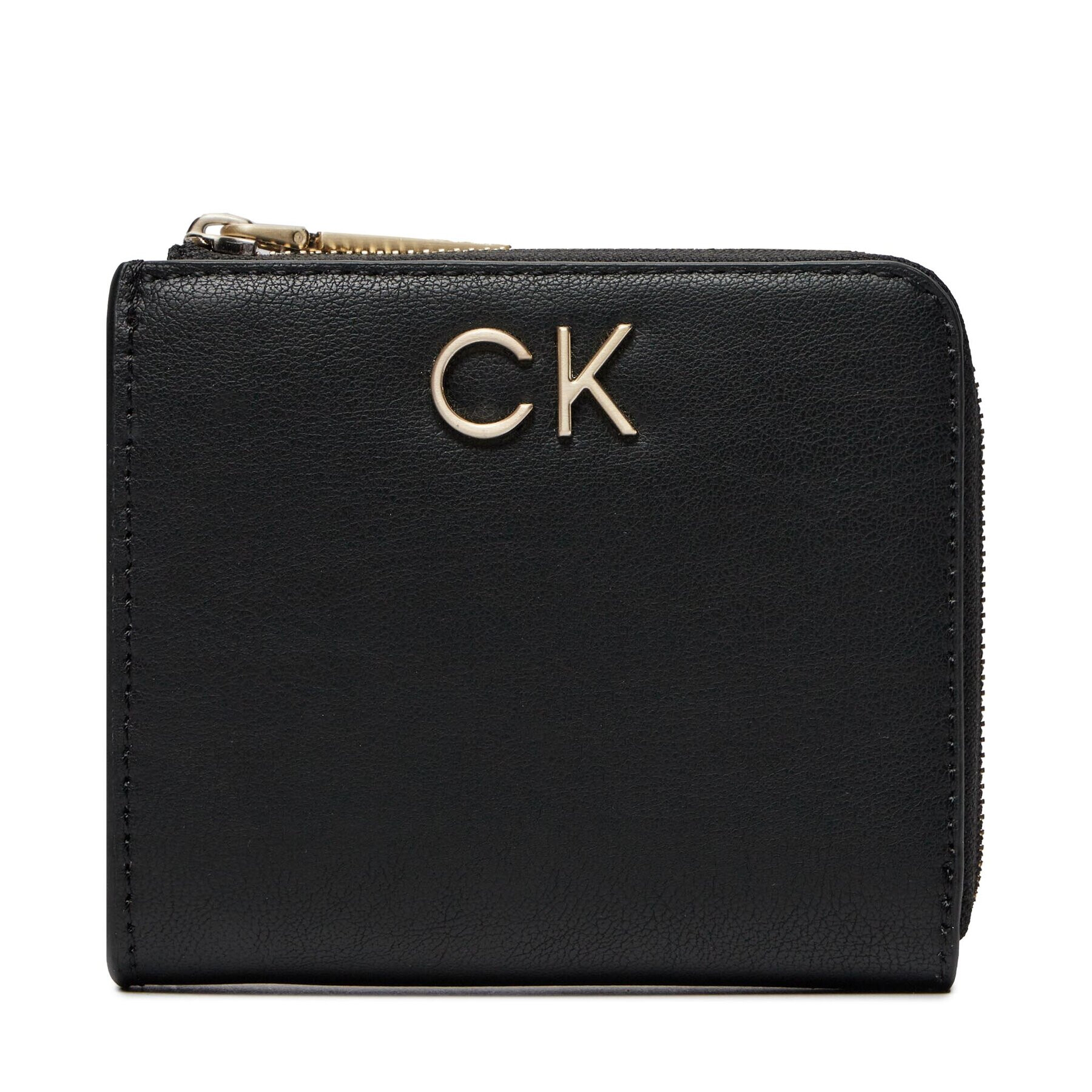 Calvin Klein Majhna ženska denarnica Re-Lock Za Wallet Sm K60K610781 Črna - Pepit.si