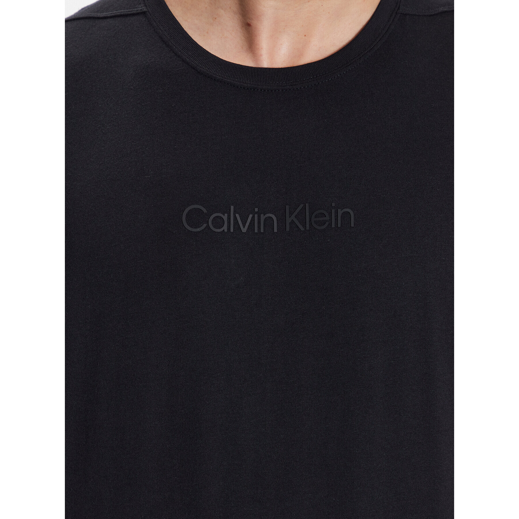 Calvin Klein Performance Majica S/S T-Shirt 00GMS3K108 Črna Regular Fit - Pepit.si