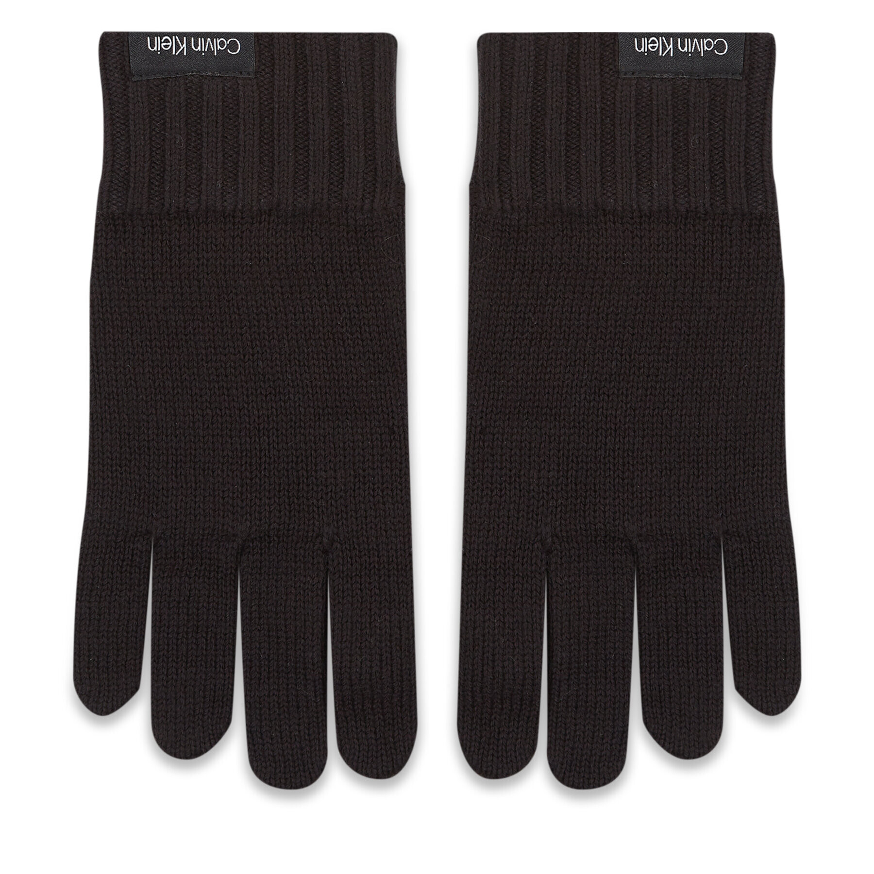 Calvin Klein Moške rokavice Classic Cotton Rib Gloves K50K511011 Črna - Pepit.si