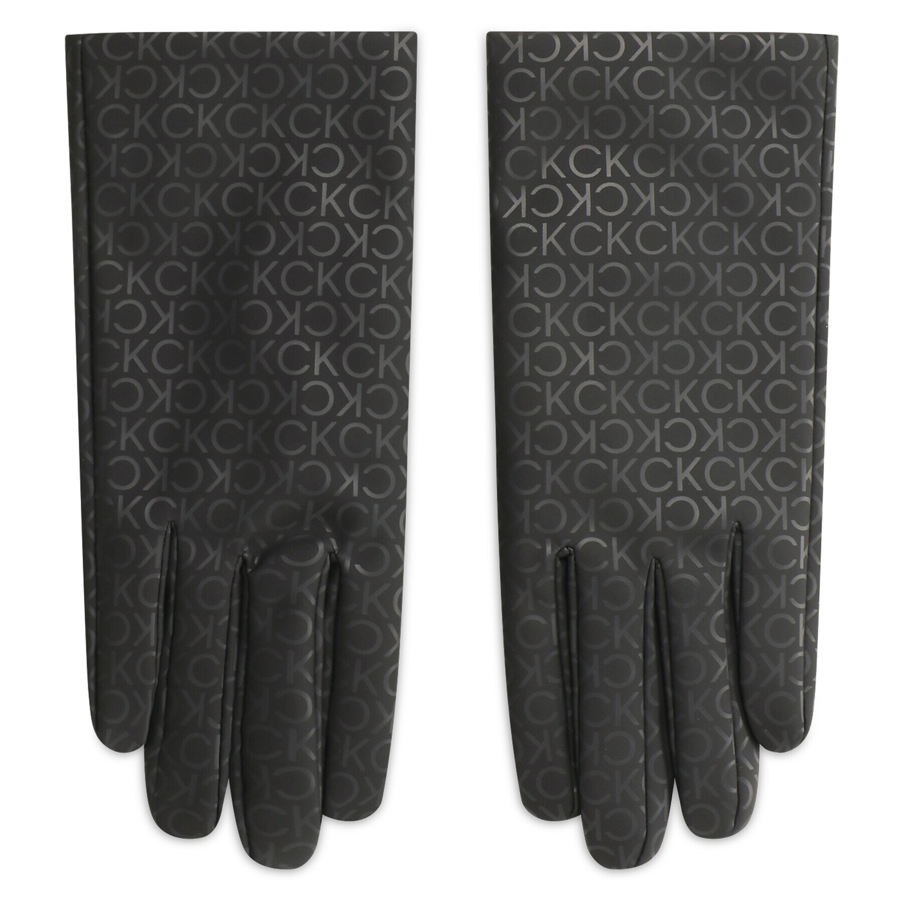 Calvin Klein Moške rokavice Rubberized Gloves Warm Lined K50K509543 Črna - Pepit.si