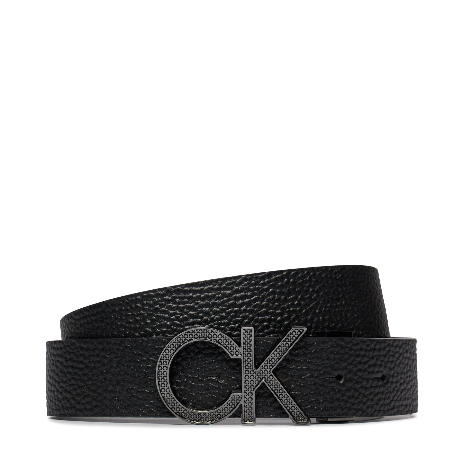 Calvin Klein Moški pas Adj/Rev Ck Pique Metal 35Mm K50K511337 Črna - Pepit.si