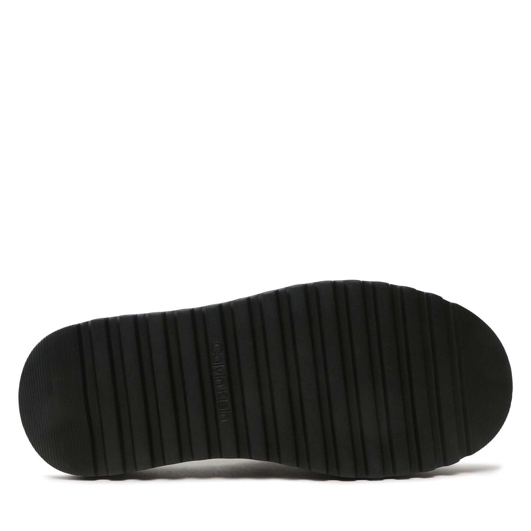 Calvin Klein Natikači Double Strap Slipper HM0HM00967 Črna - Pepit.si