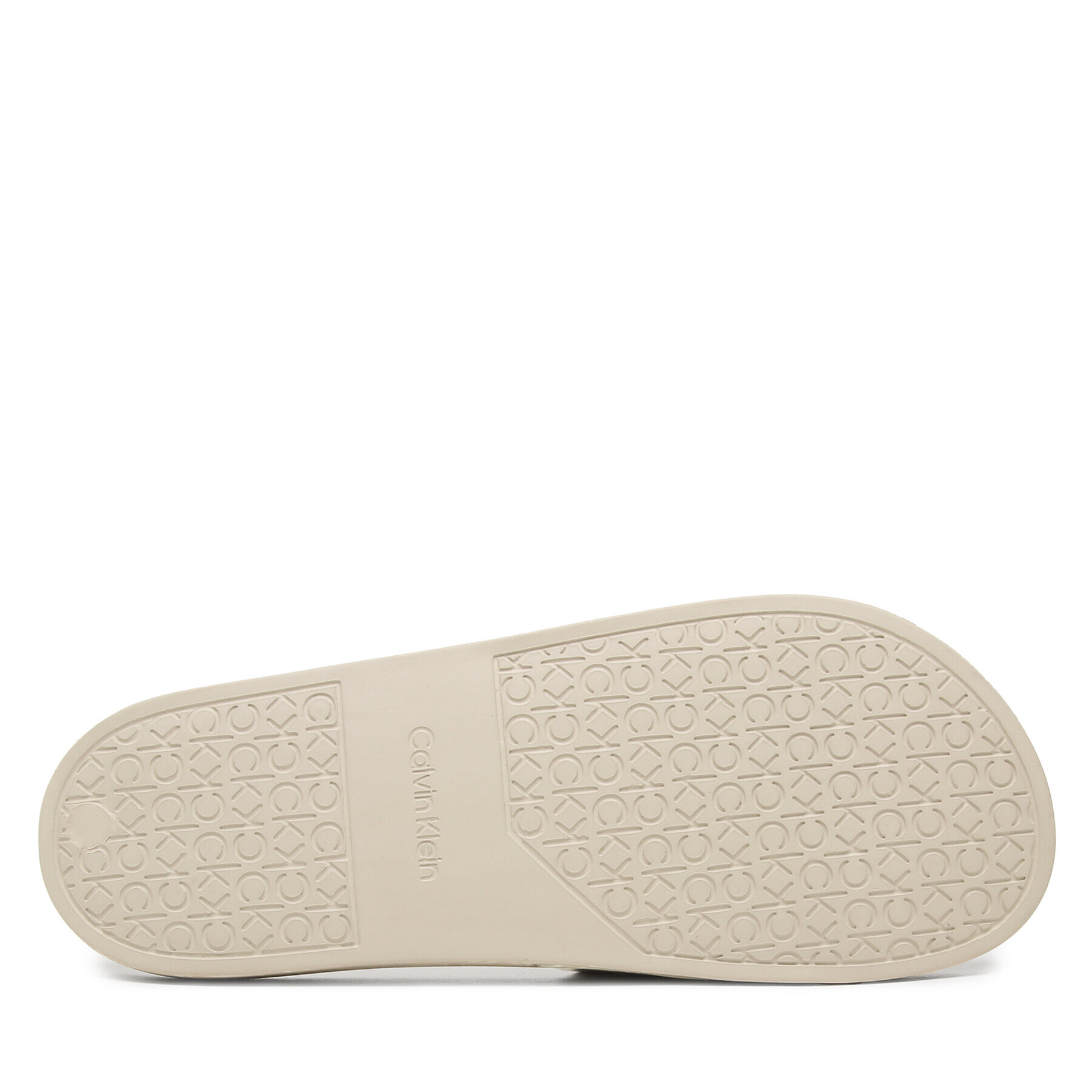 Calvin Klein Natikači Pool Slide Rubber HM0HM01062 Zelena - Pepit.si