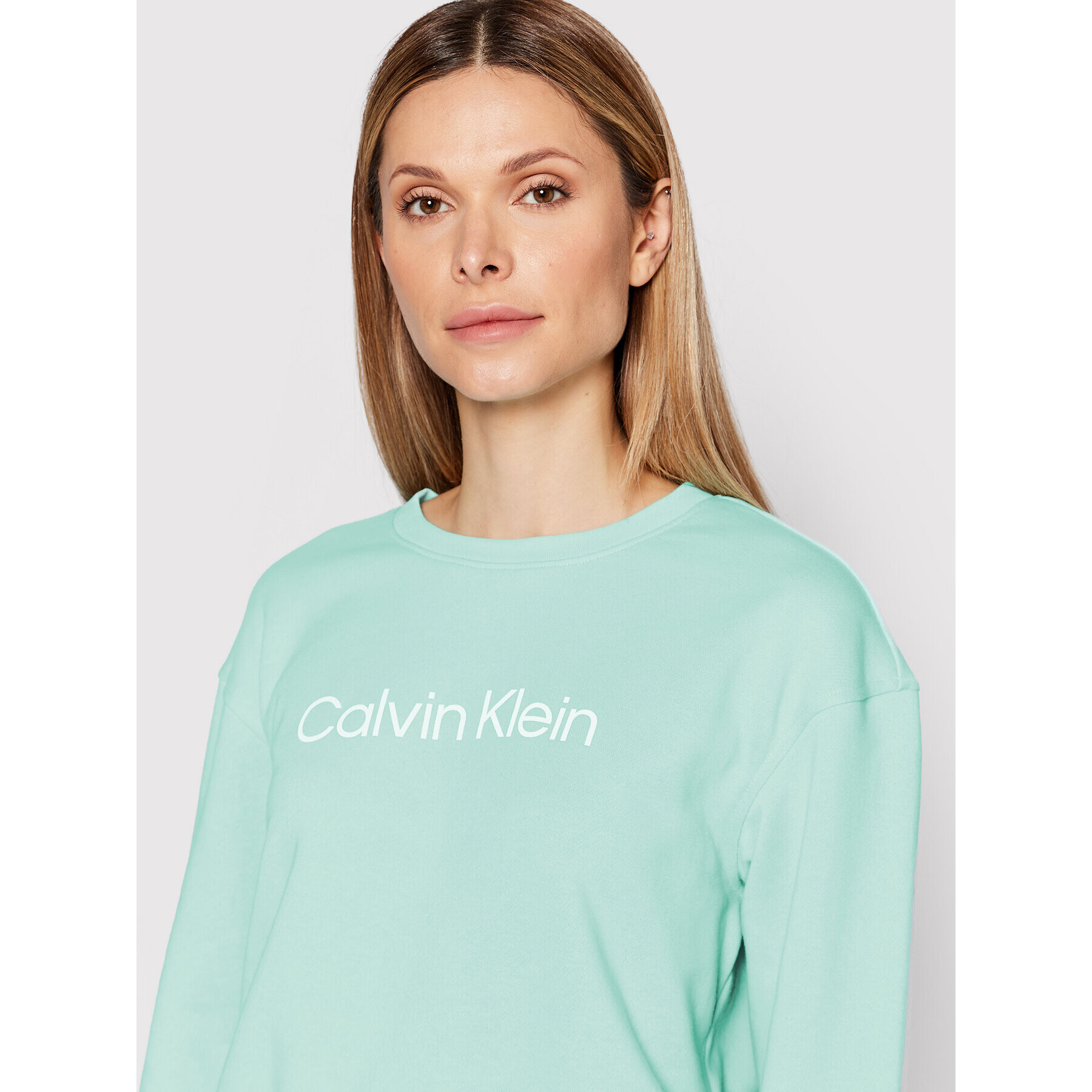 Calvin Klein Performance Jopa 00GWS2W312 Modra Regular Fit - Pepit.si