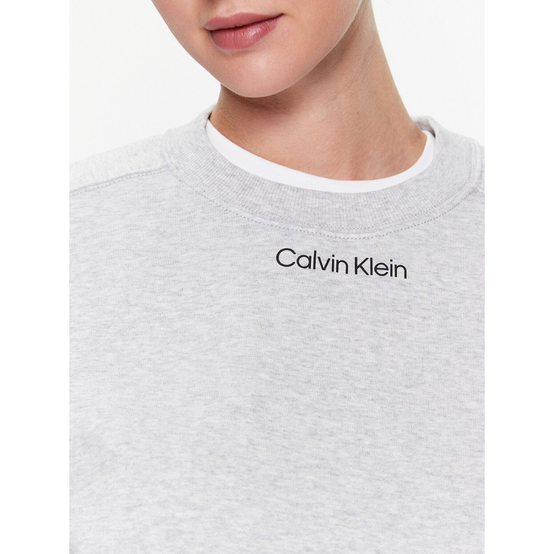 Calvin Klein Performance Jopa 00GWS3W304 Siva Regular Fit - Pepit.si