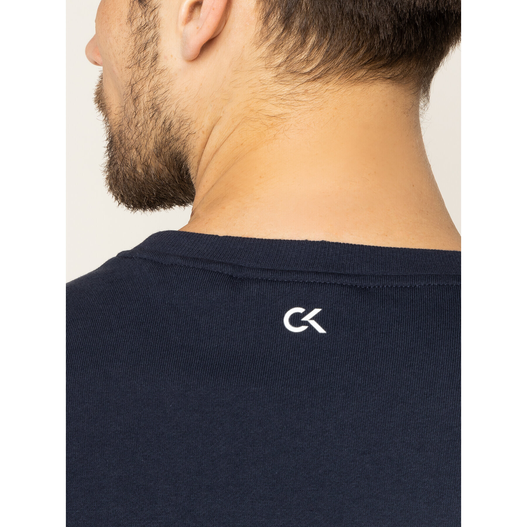 Calvin Klein Performance Jopa Pullover 00GMS0W367 Mornarsko modra Regular Fit - Pepit.si