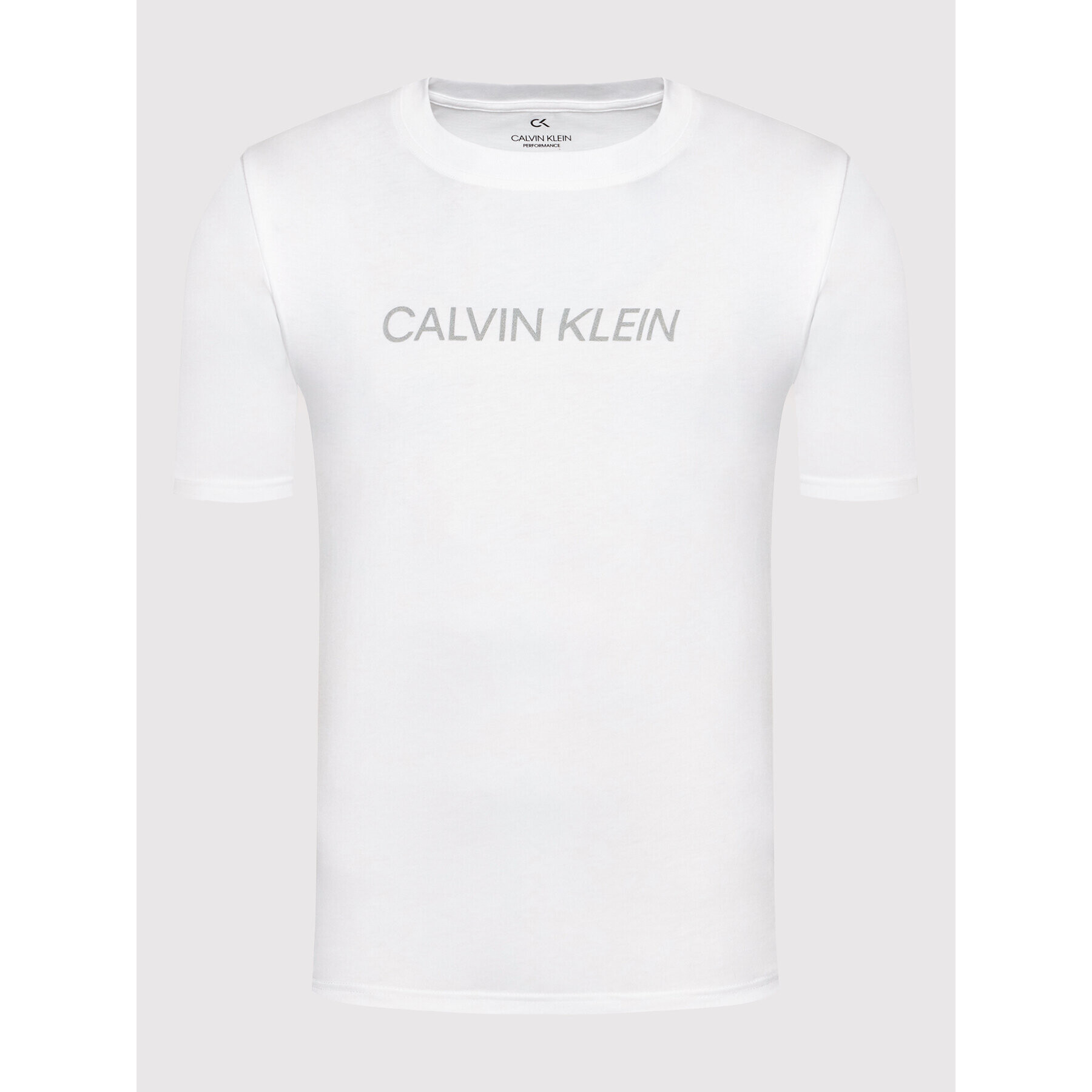 Calvin Klein Performance Majica 00GMF1K107 Bela Regular Fit - Pepit.si