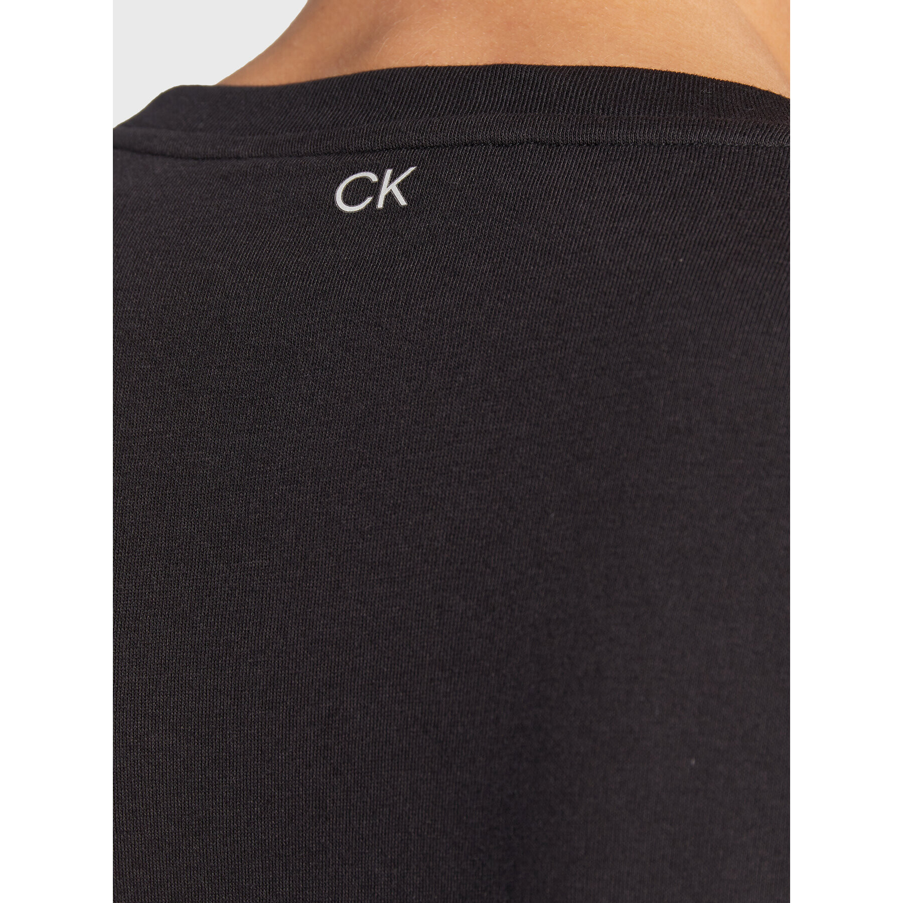 Calvin Klein Performance Majica z dolgimi rokavi 00GMS2K200 Črna Regular Fit - Pepit.si