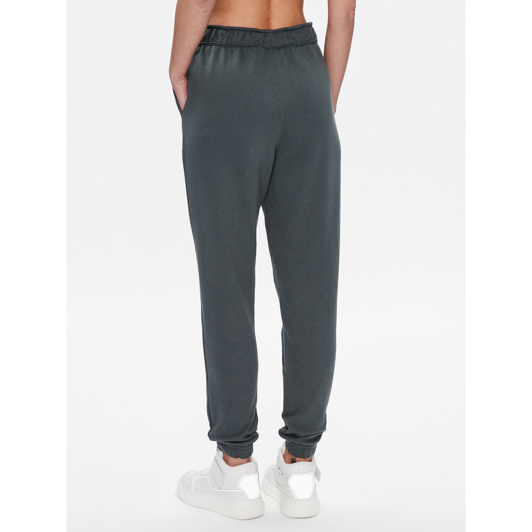 Calvin Klein Performance Spodnji del trenirke 00GWS3P605 Zelena Regular Fit - Pepit.si