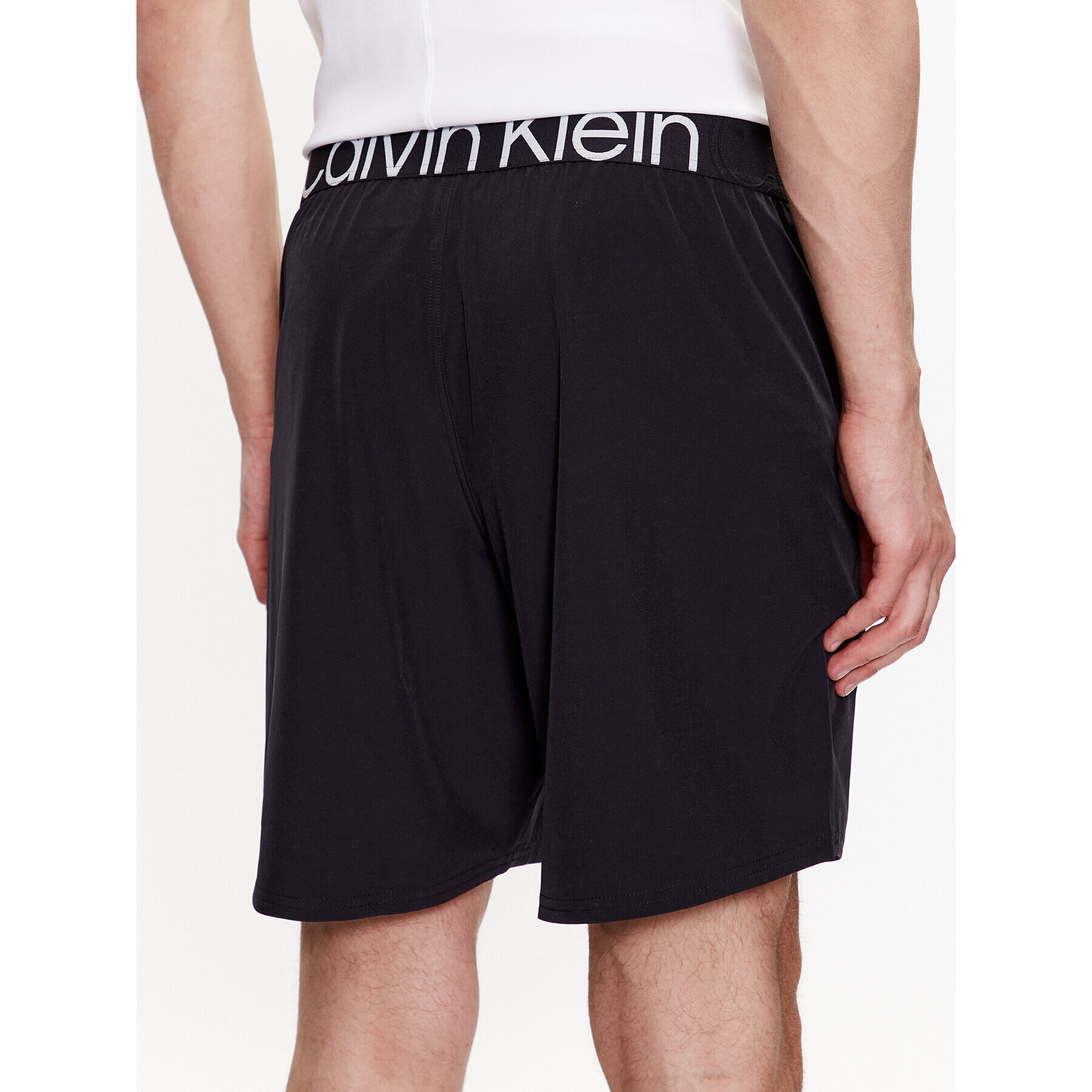 Calvin Klein Performance Športne kratke hlače 00GMS3S800 Črna Regular Fit - Pepit.si