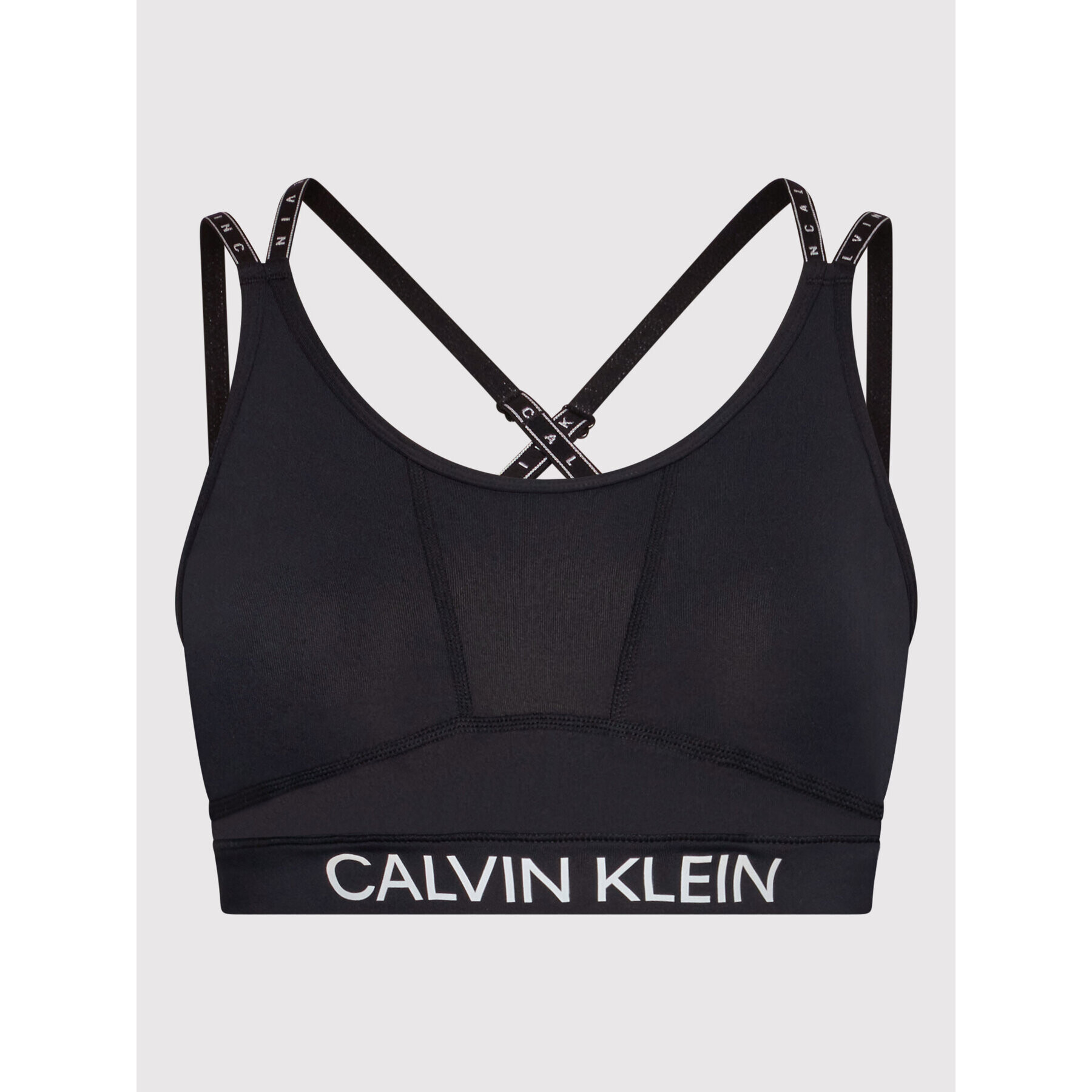 Calvin Klein Performance Špotni nedrček 00GWF1K137 Črna - Pepit.si