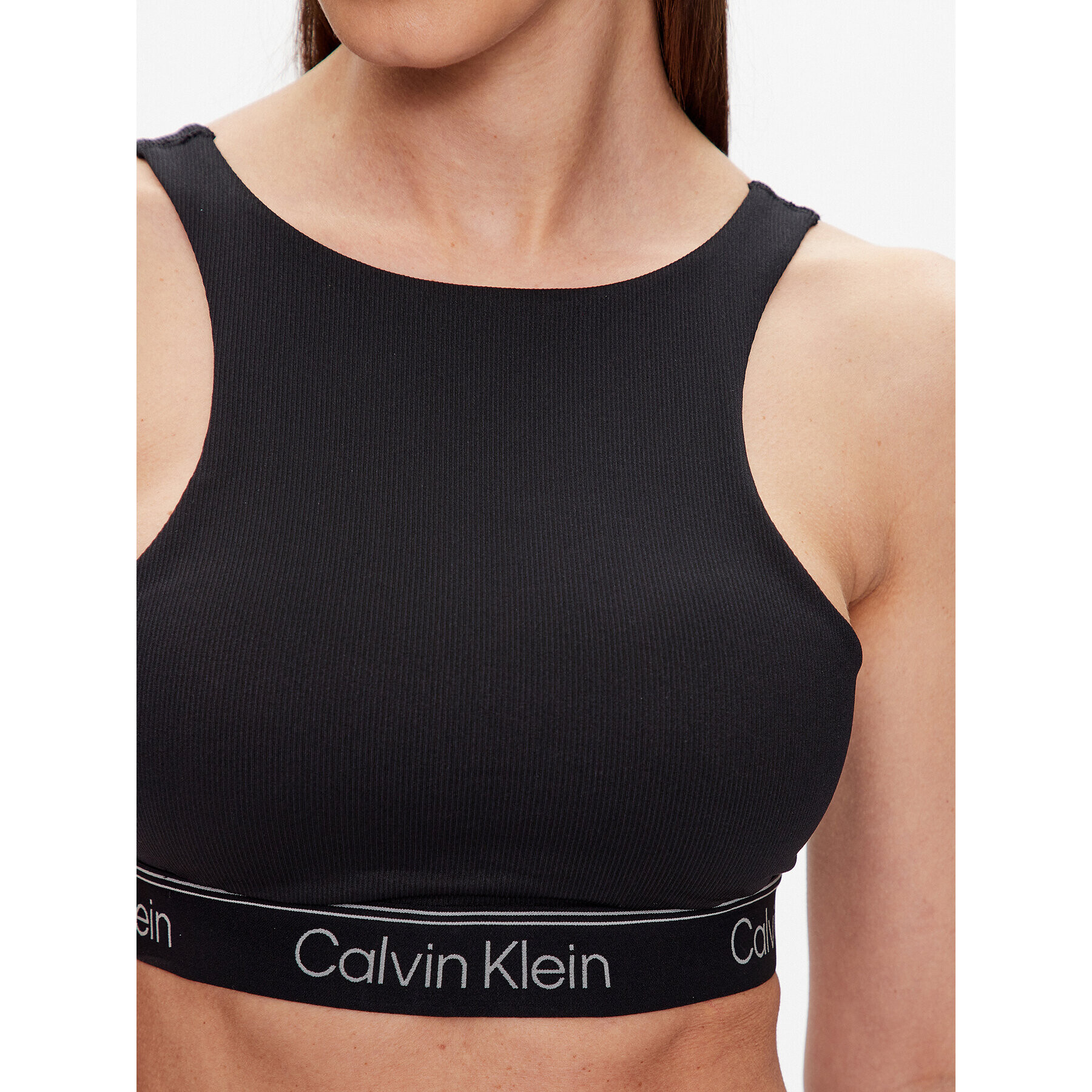 Calvin Klein Performance Špotni nedrček 00GWS3K123 Črna - Pepit.si