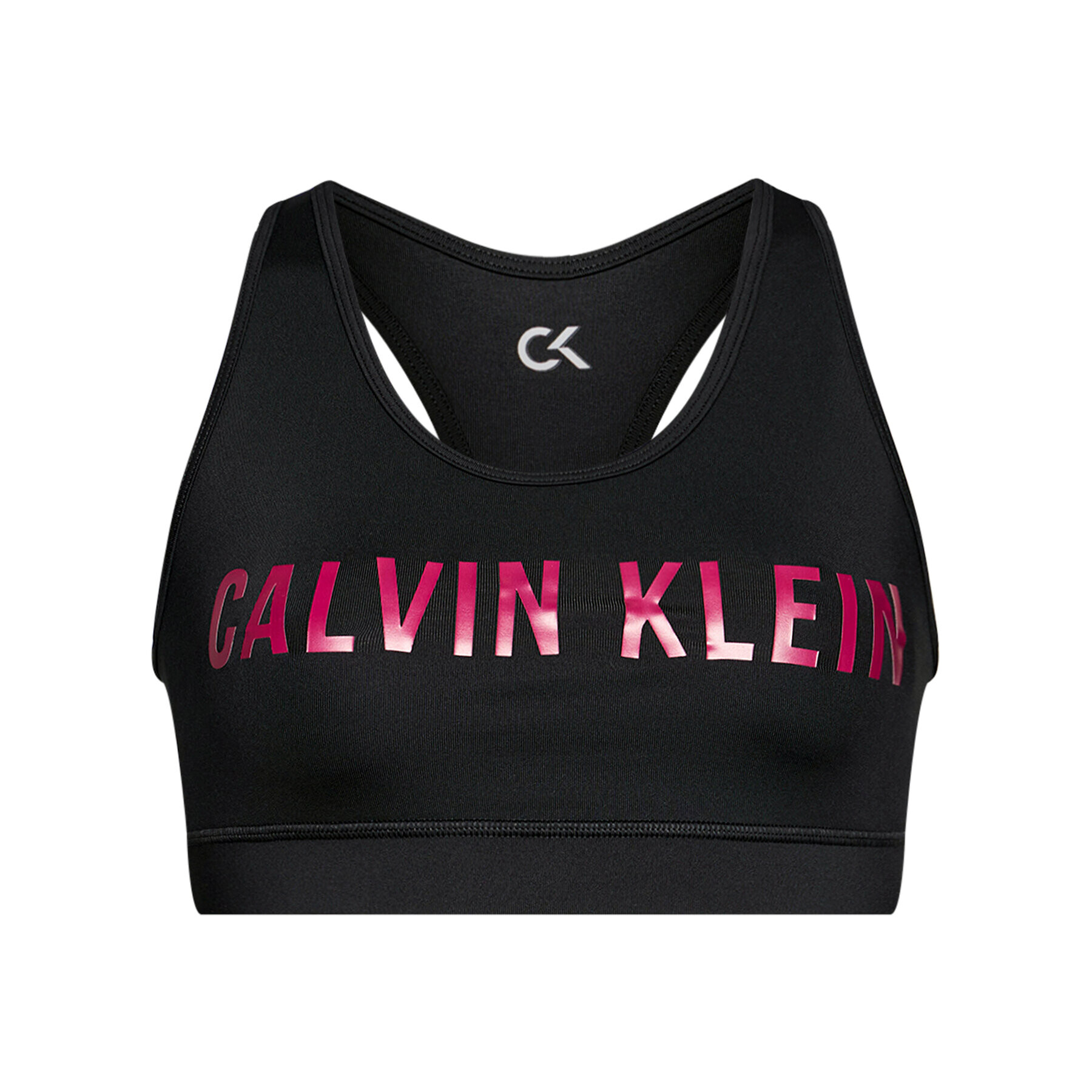 Calvin Klein Performance Špotni nedrček Medium Support 00GWF0K157 Črna - Pepit.si